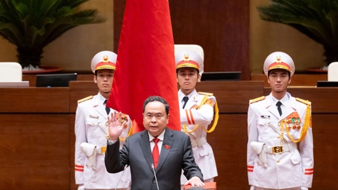 Chủ tịch Quốc hội Trần Thanh Mẫn: Nguyện cống hiến hết sức mình, phụng sự Tổ quốc, phục vụ nhân dân