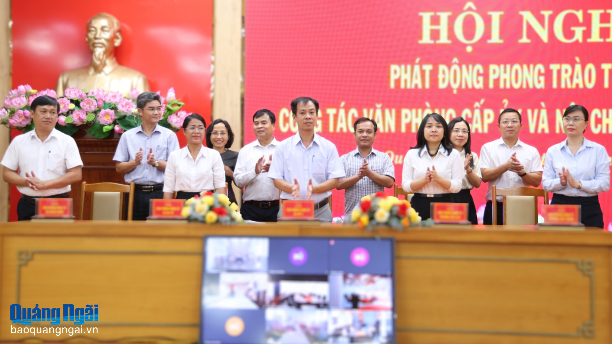 Thi đua nâng cao chất lượng công tác văn phòng cấp ủy và nội chính Đảng