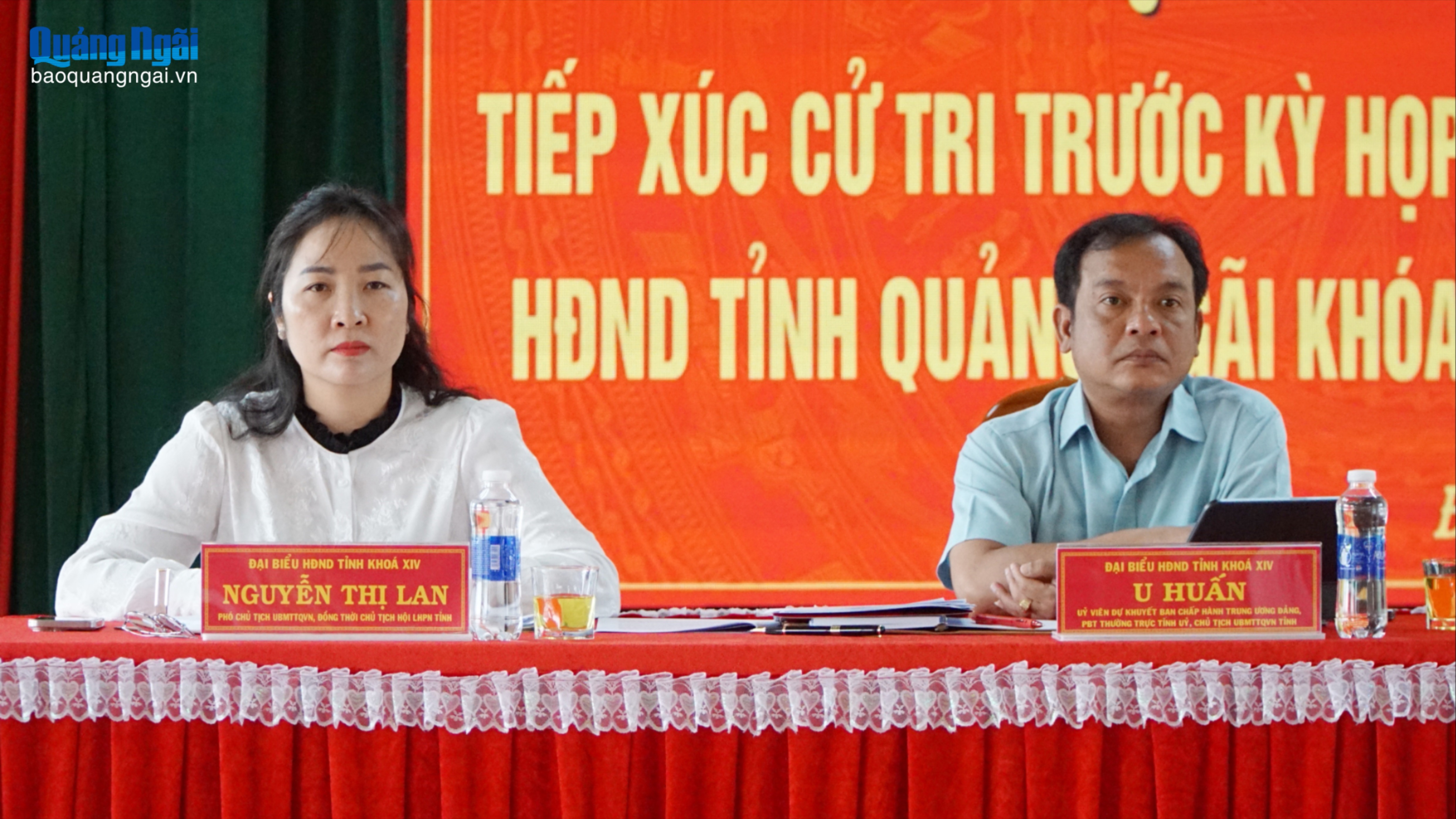 Quan tâm giải quyết các kiến nghị của cử tri