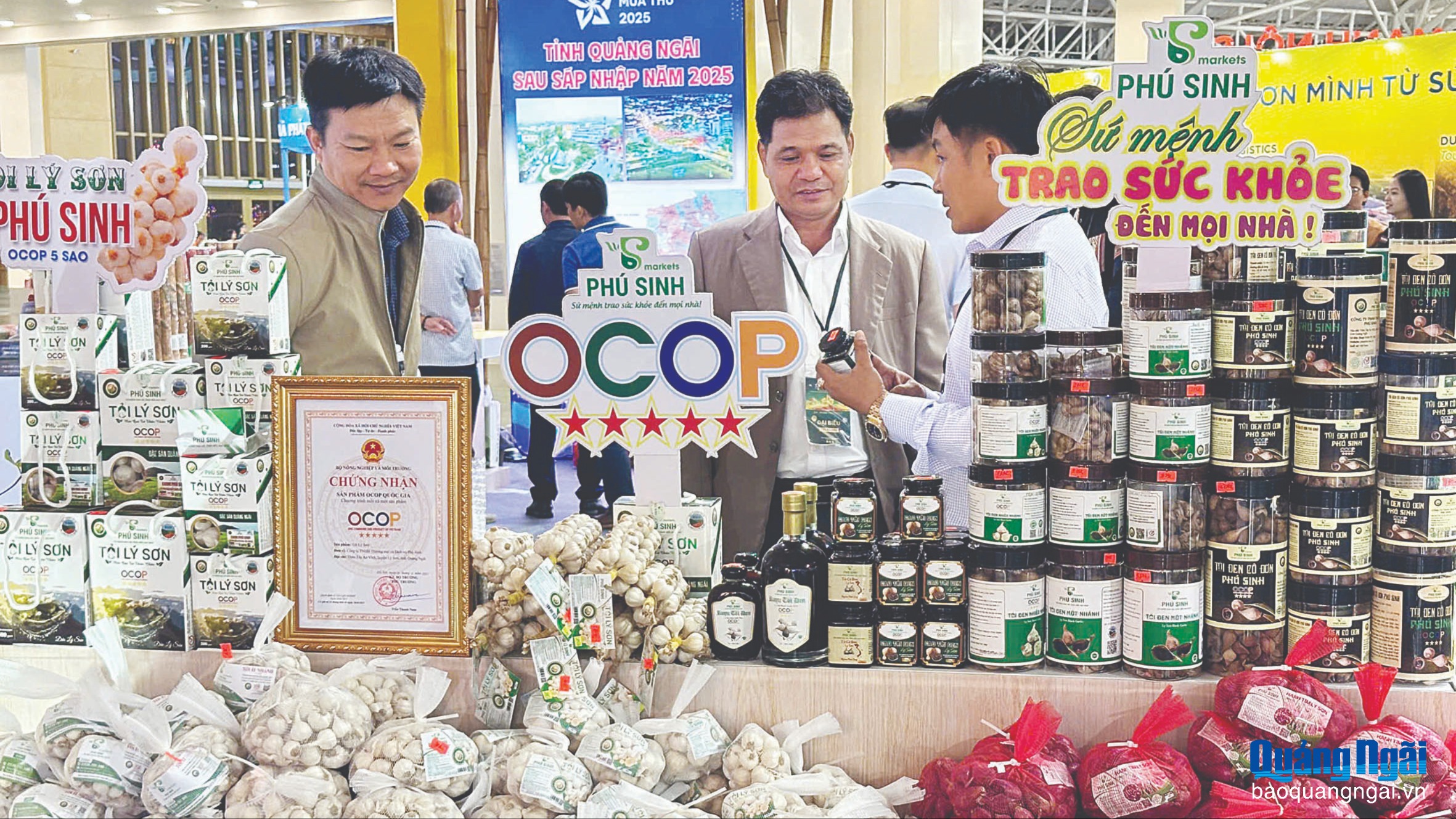 Quảng Ngãi đặt mục tiêu thêm 700 sản phẩm OCOP mới đến năm 2035