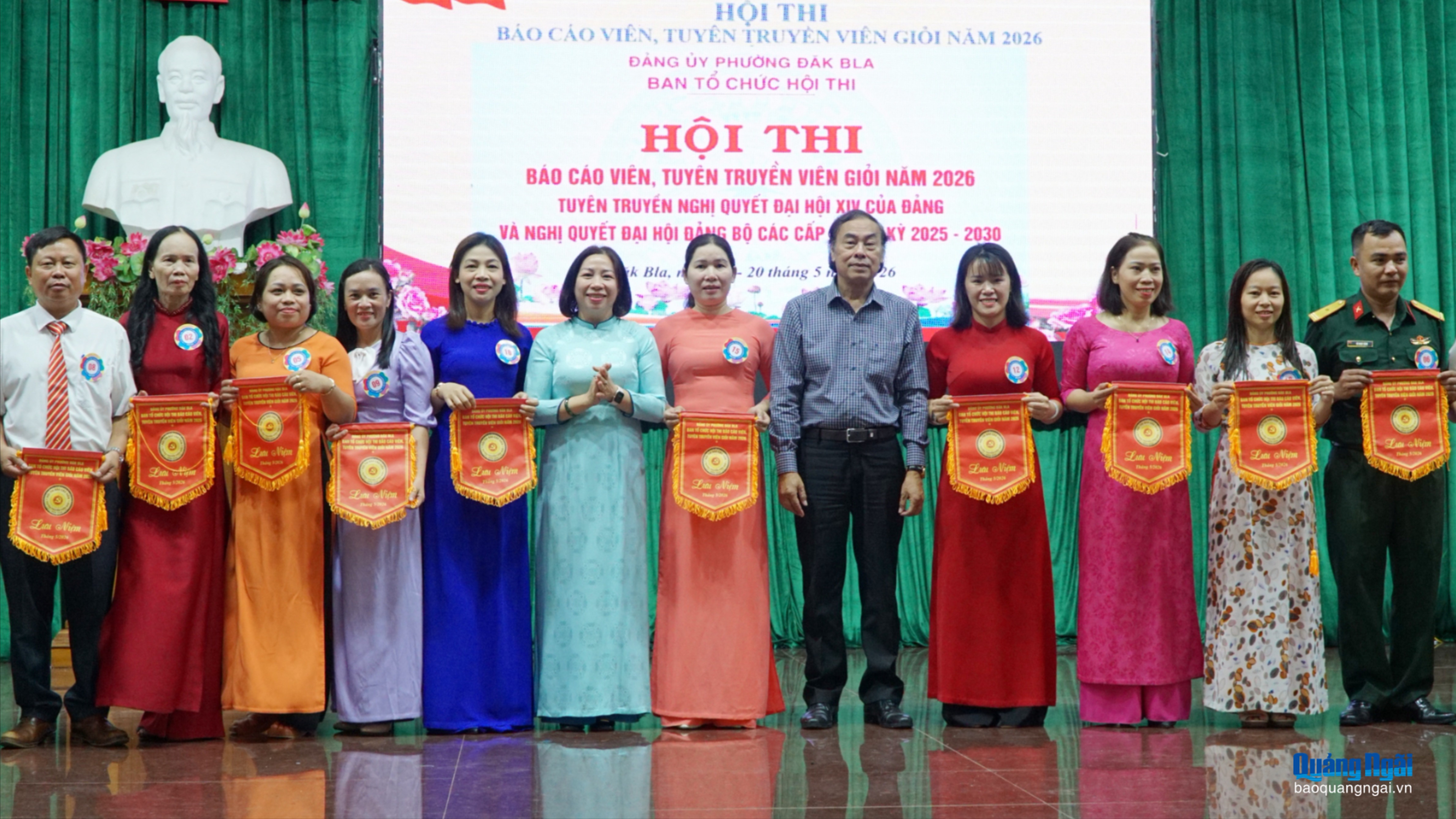 Hội thi Báo cáo viên, tuyên truyền viên giỏi phường Đăk Bla
