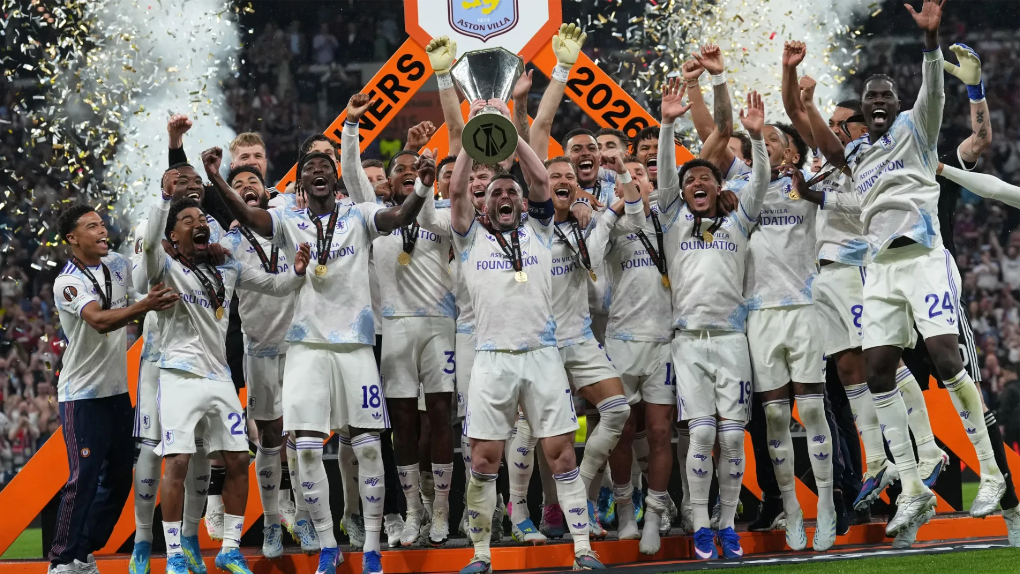 Aston Villa vô địch UEFA Europa League