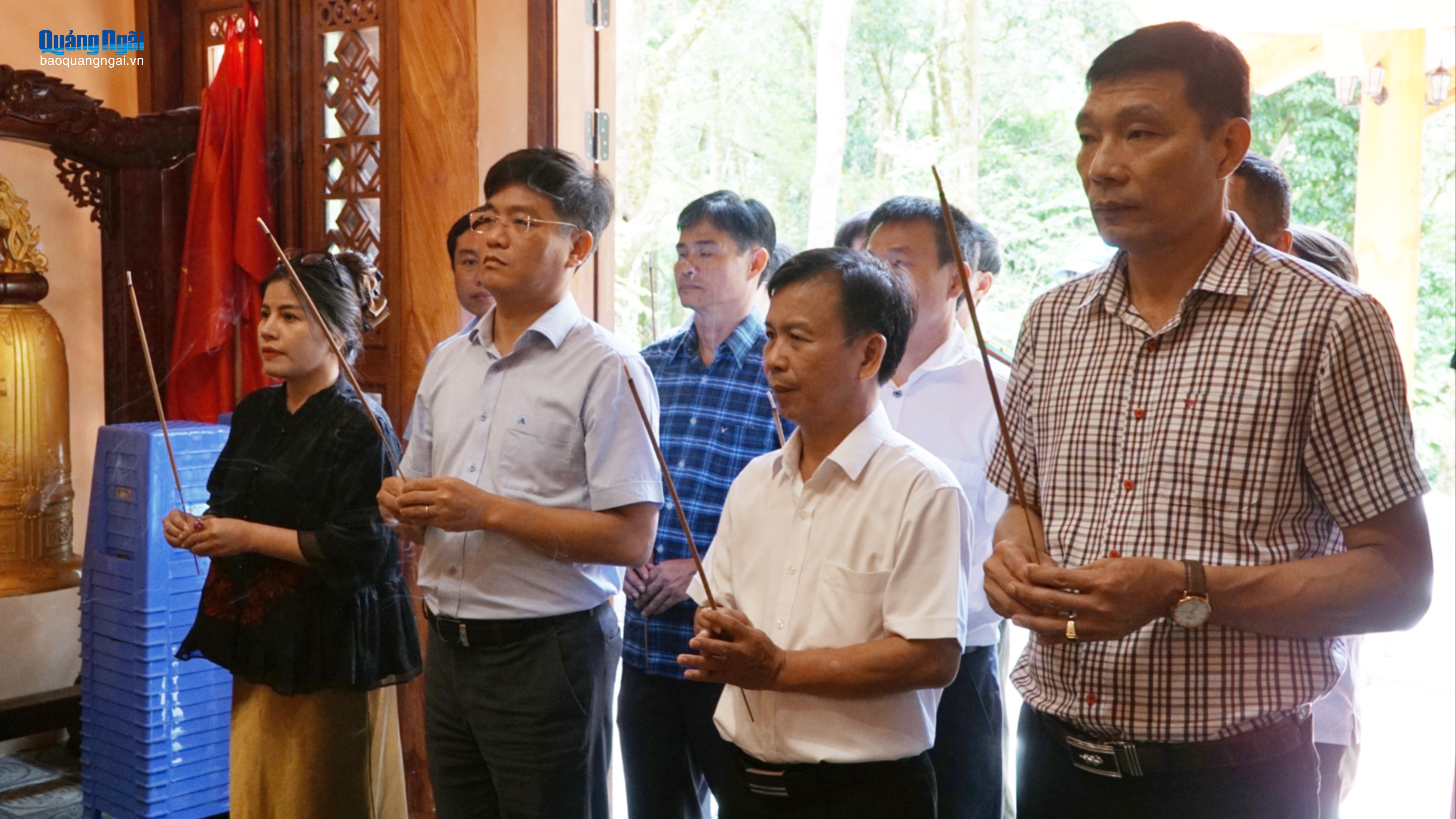Phó Chủ tịch UBND tỉnh Đỗ Tâm Hiển thăm Khu di tích lịch sử cách mạng Căn cứ Tỉnh ủy Kon Tum
