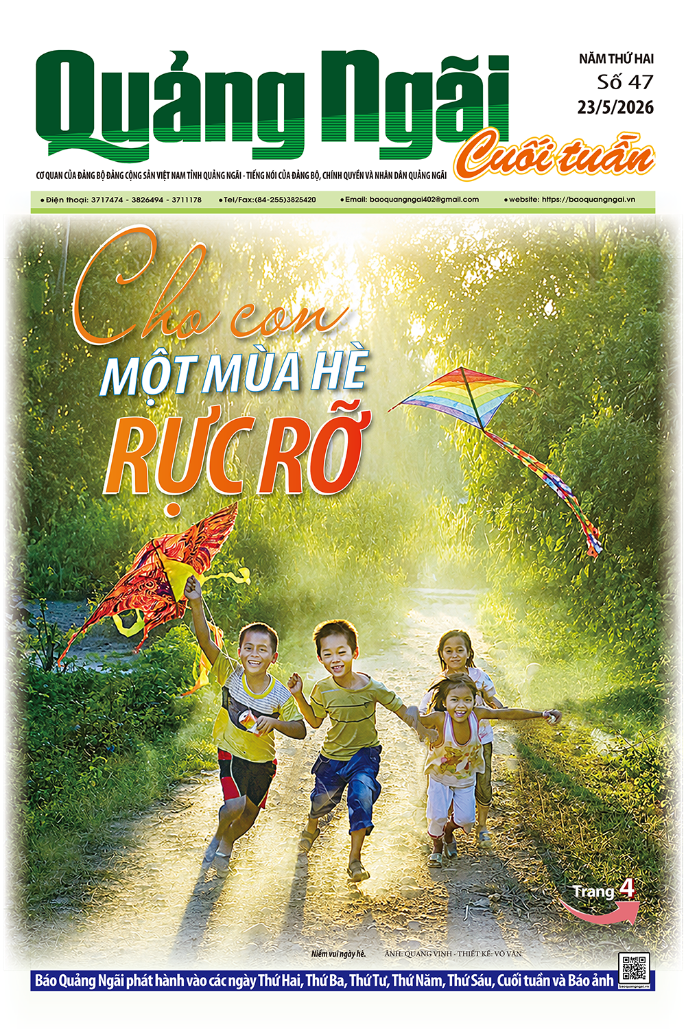 Số báo Cuối tuần 47, ra ngày 23/5/2026