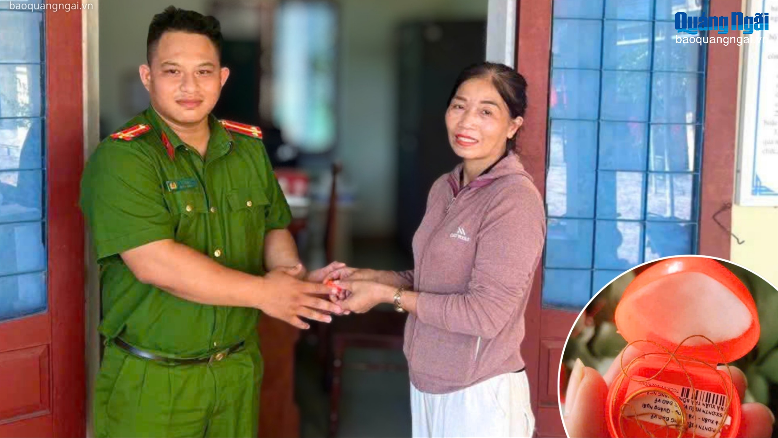 Nhặt được vàng, trả lại người đánh rơi