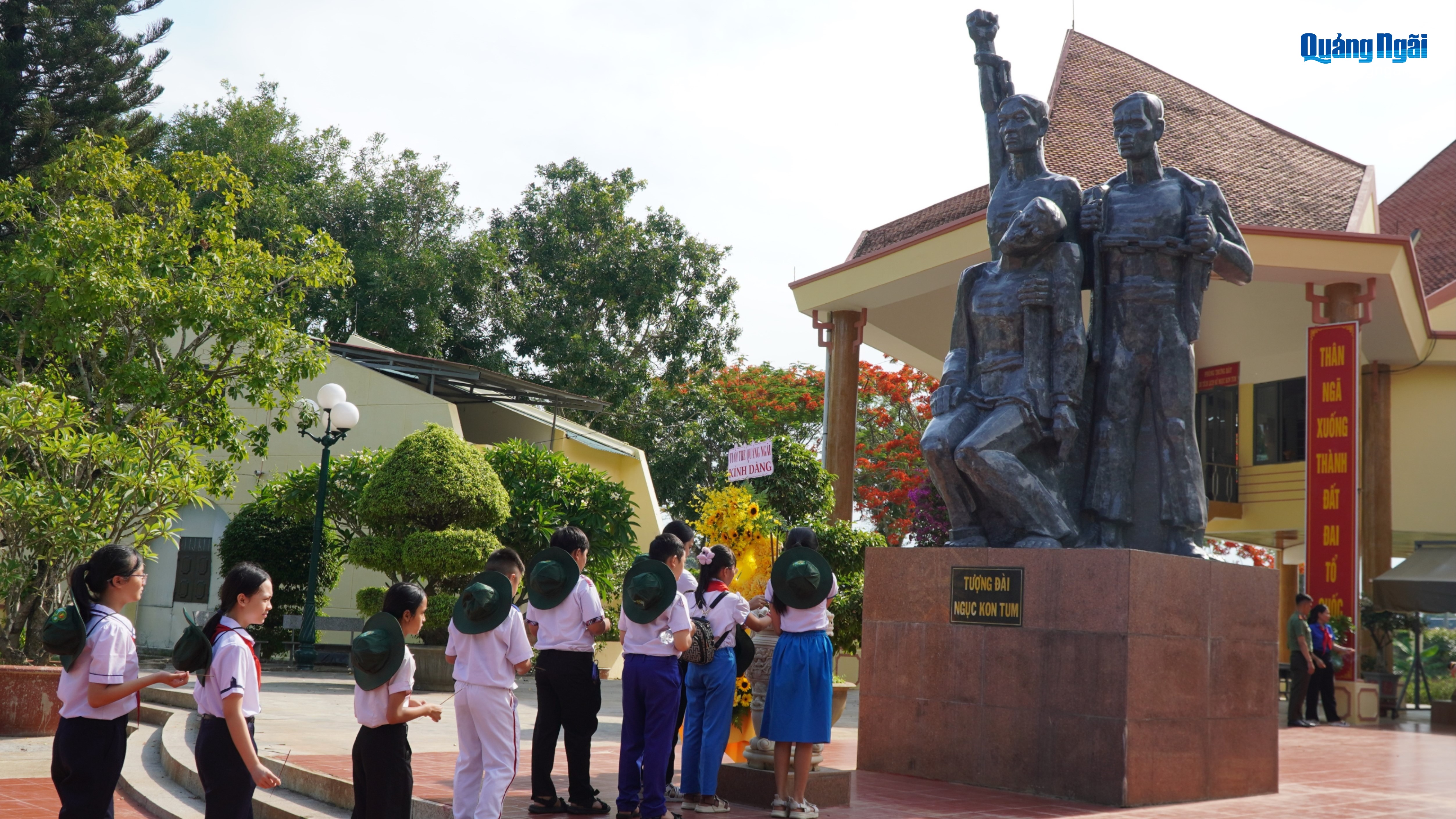 Hành trình về địa chỉ đỏ Nhà ngục Kon Tum