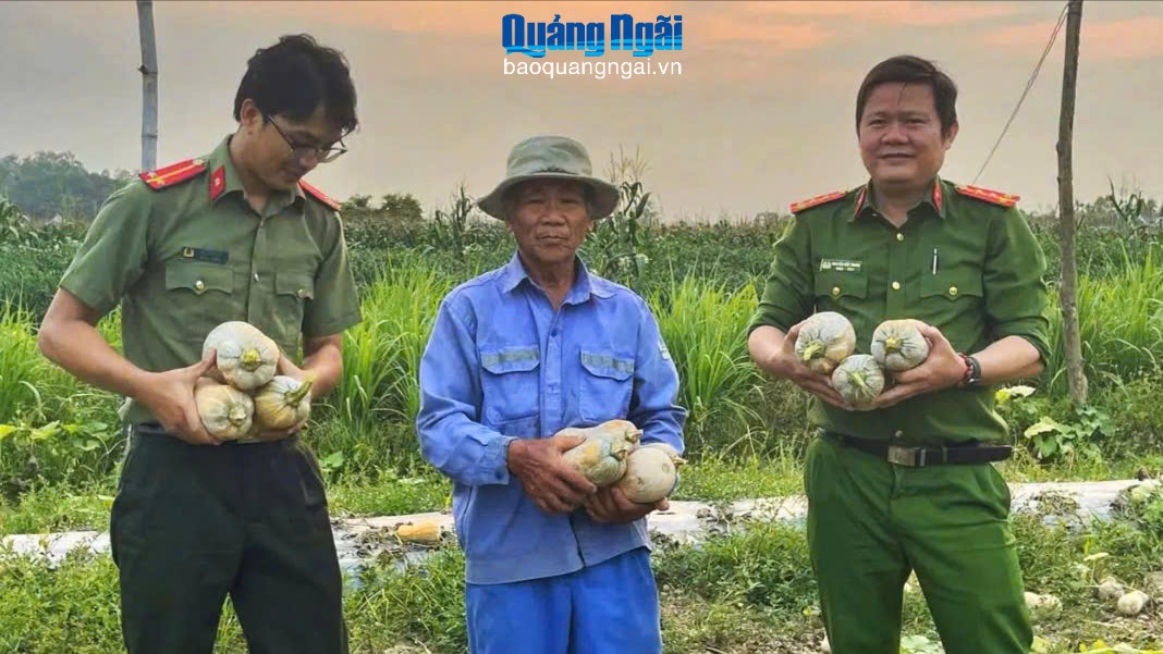Công an xã Thanh Bồng thi đua “3 nhất”