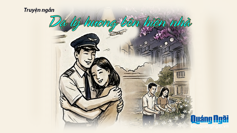 Dạ lý hương bên hiên nhà