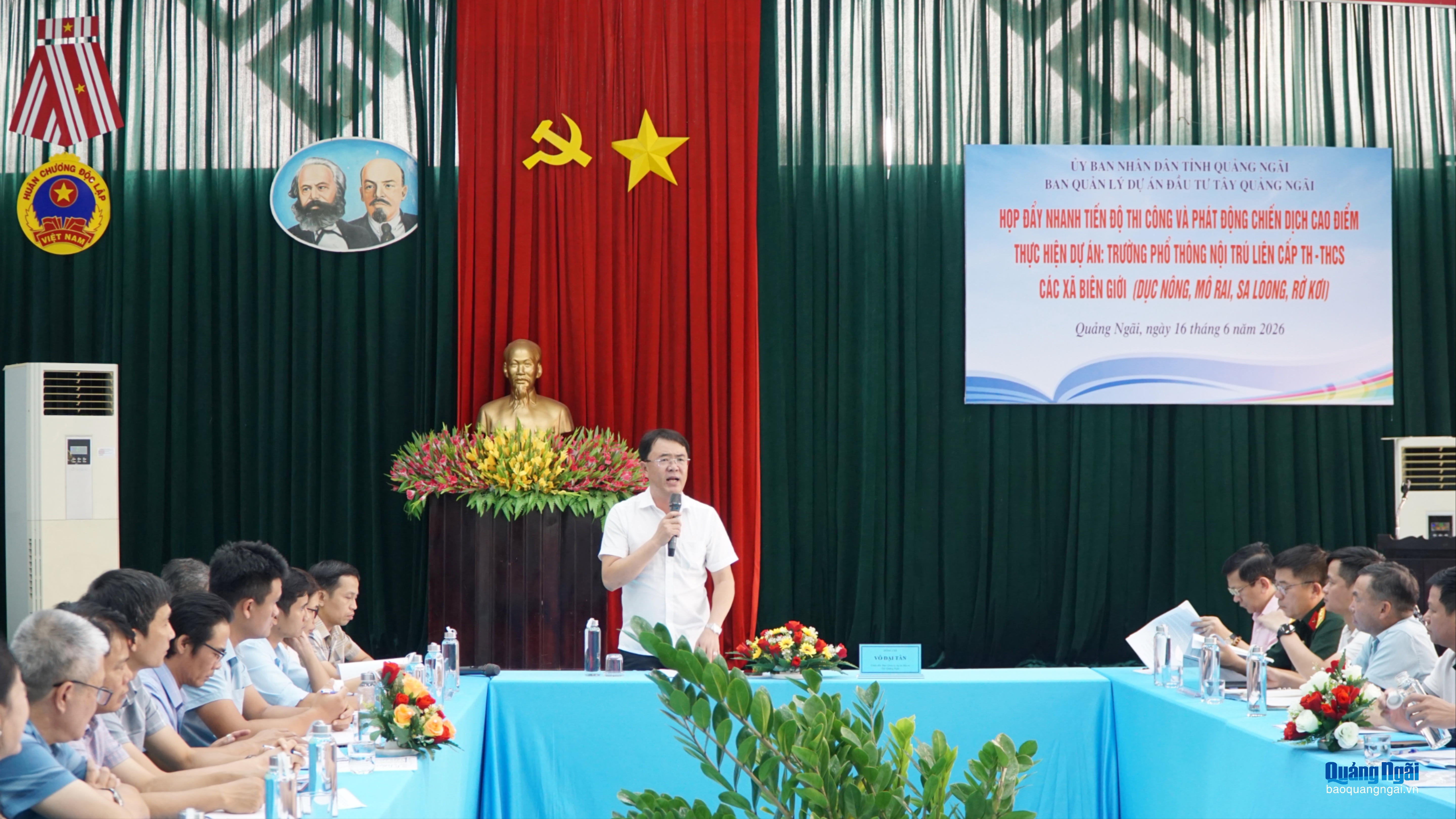 Đưa các công trình trường học biên giới về đích đúng hạn