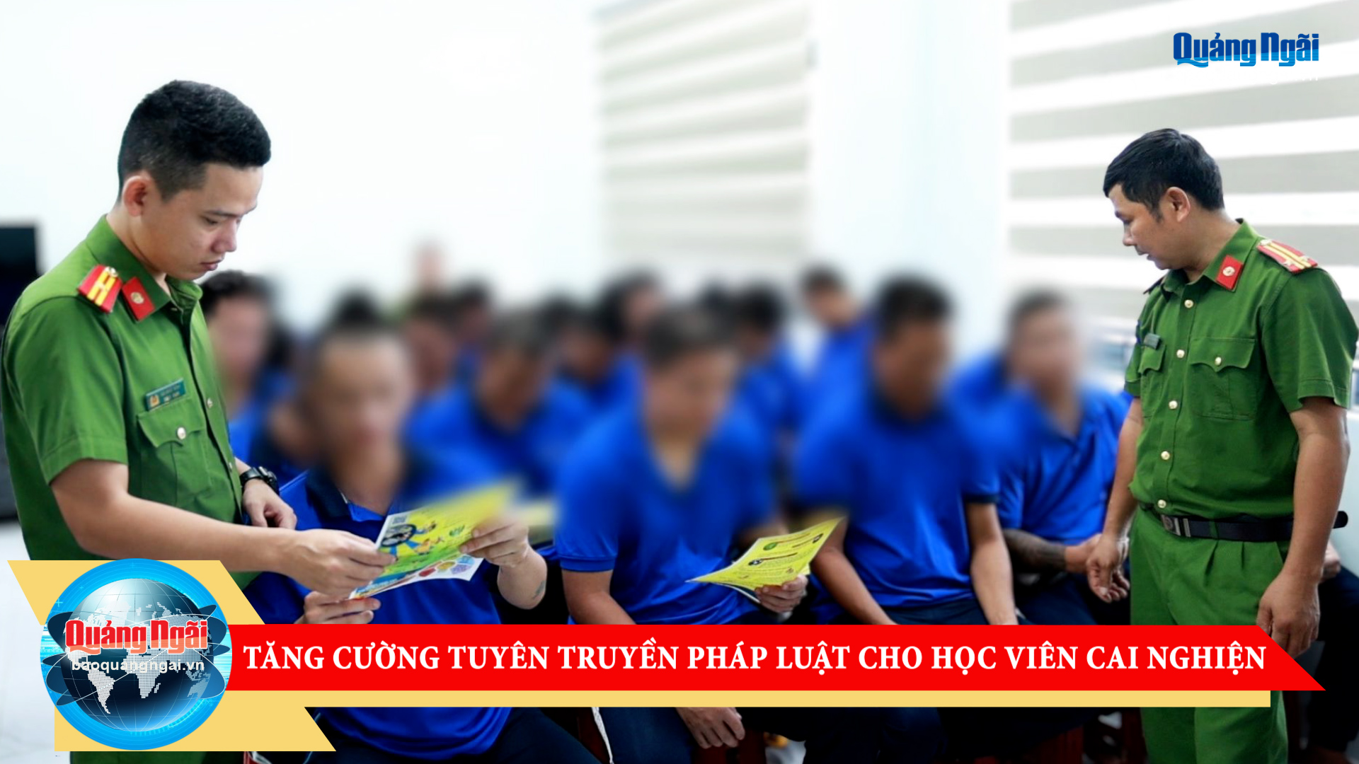 [Video]. Tăng cường tuyên truyền pháp luật cho học viên cai nghiện