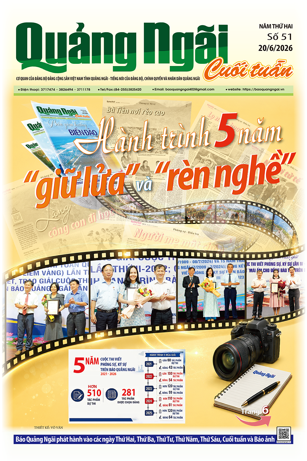 Số báo Cuối tuần 51, ra ngày 20/6/2026