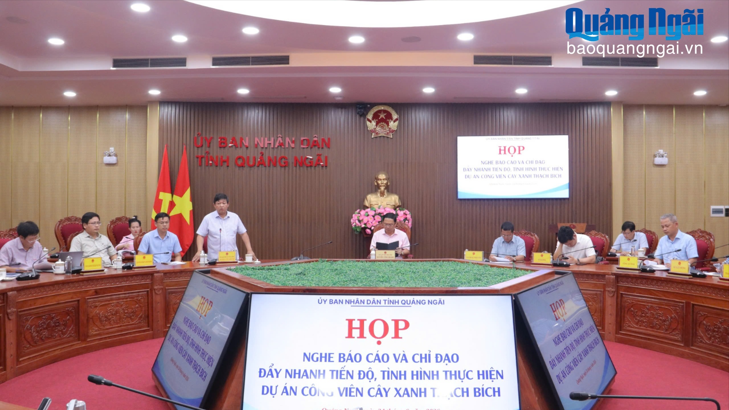 Công viên cây xanh Thạch Bích sẽ được khởi công vào cuối tháng 7/2026