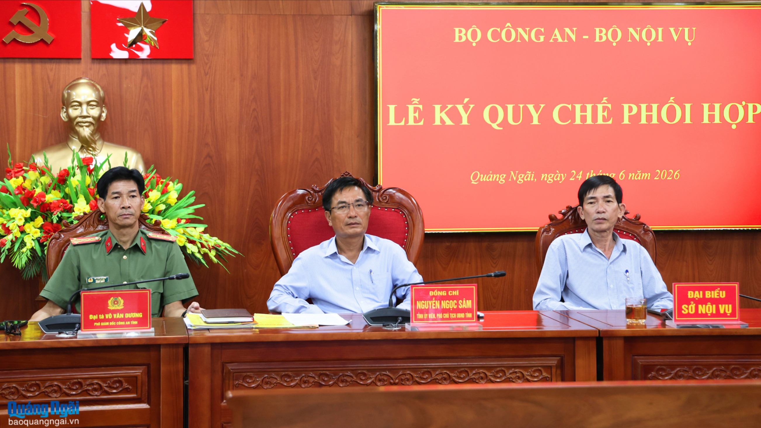 Tăng cường phối hợp giữa Bộ Công an và Bộ Nội vụ