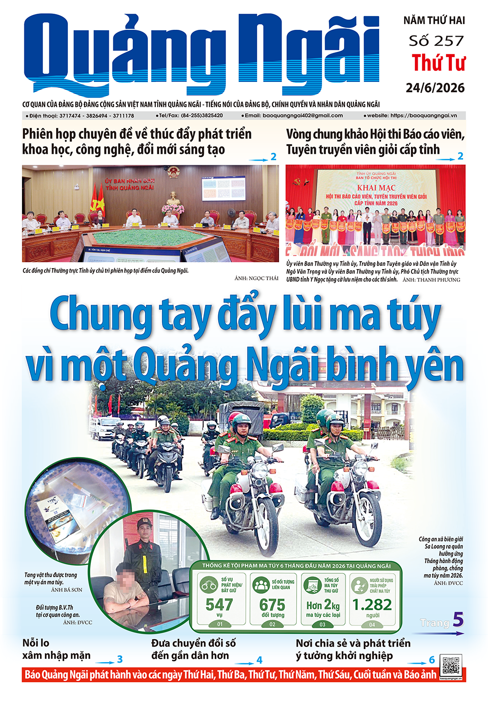 Số báo 257, ra ngày 24/6/2026