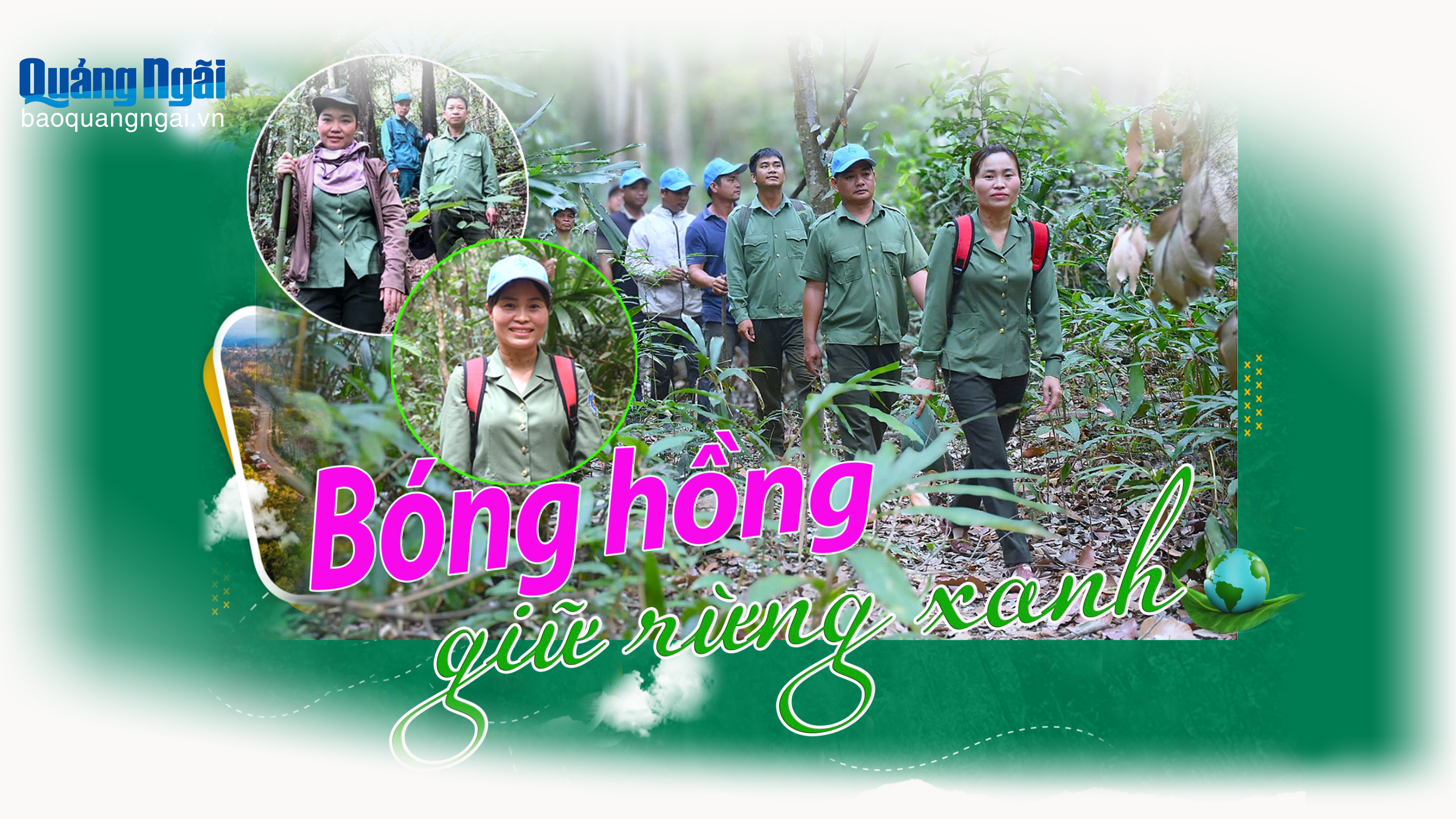 [Emagazine]. Bóng hồng giữ rừng xanh