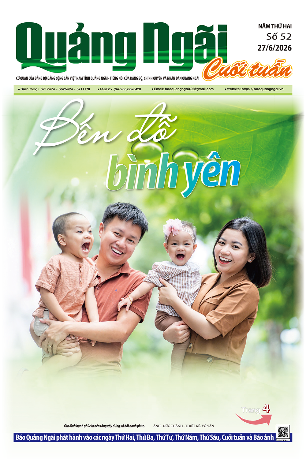 Báo Cuối tuần số 52, ra ngày 27/6/2026