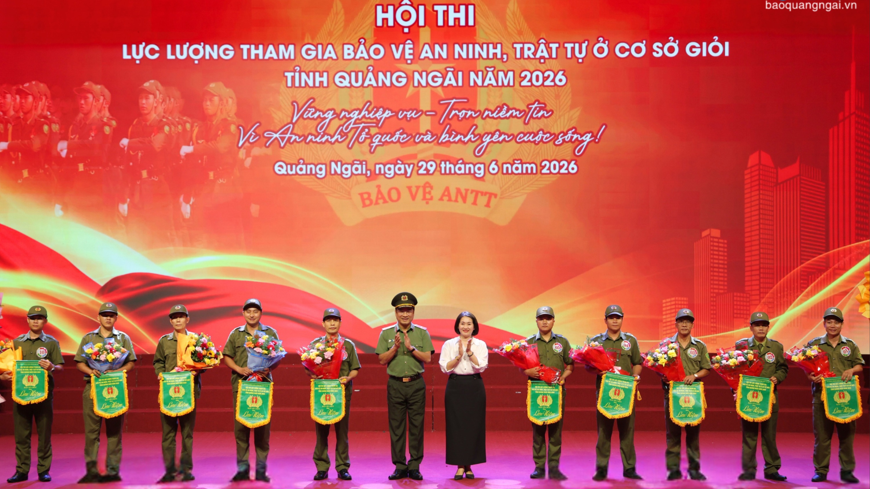 Chung kết Hội thi lực lượng tham gia bảo vệ an ninh, trật tự ở cơ sở giỏi tỉnh