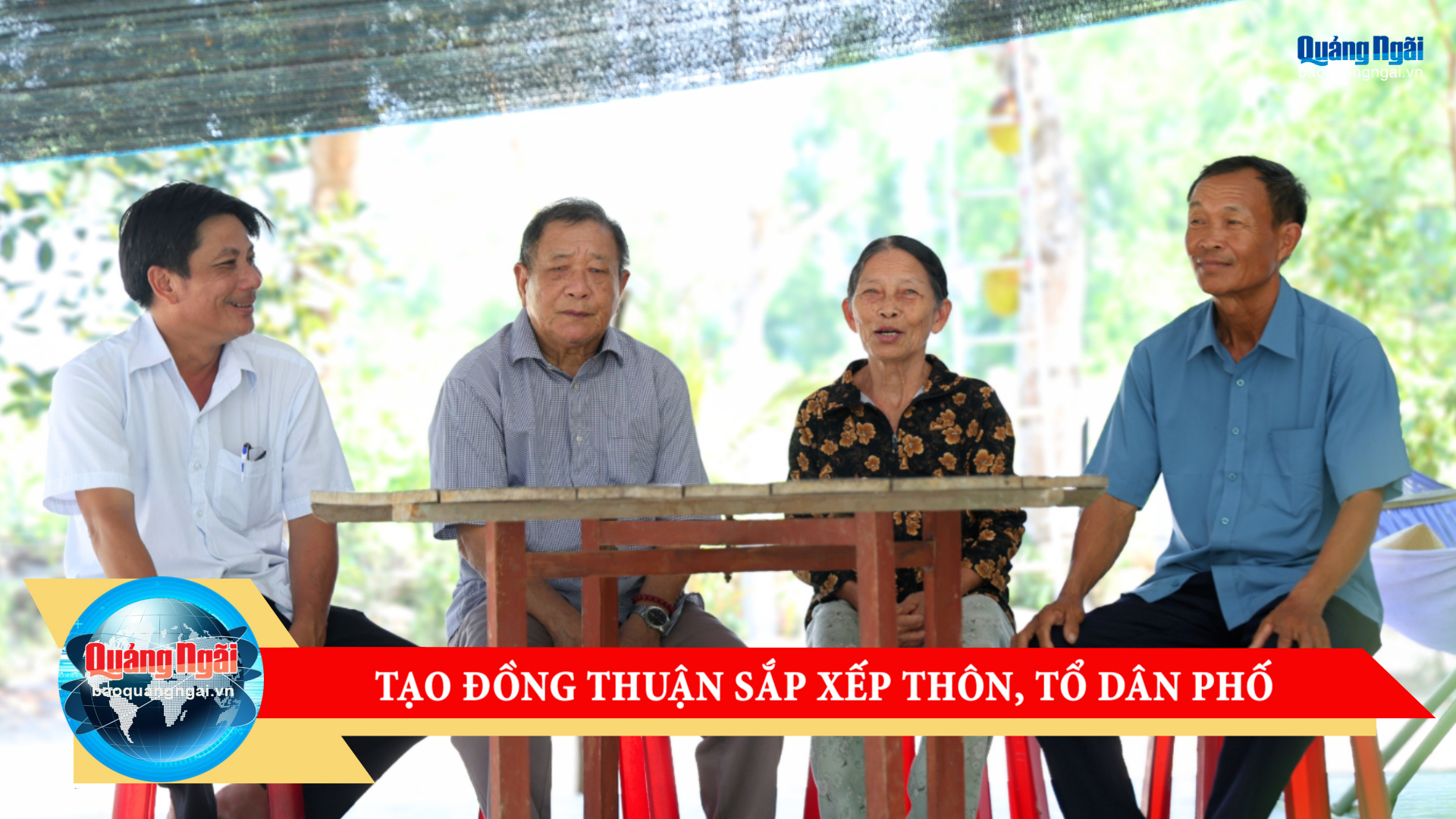 [Video]. Tạo đồng thuận sắp xếp thôn, tổ dân phố