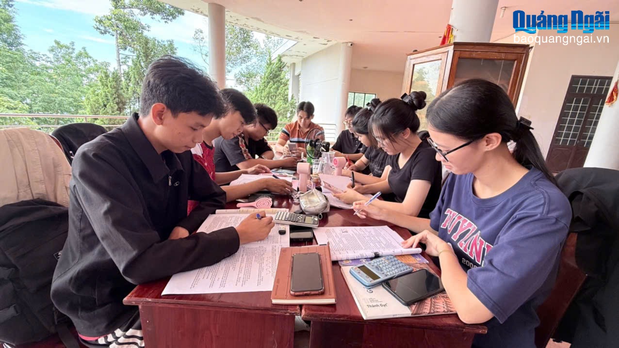 Dốc toàn lực cho một kỳ thi nghiêm túc