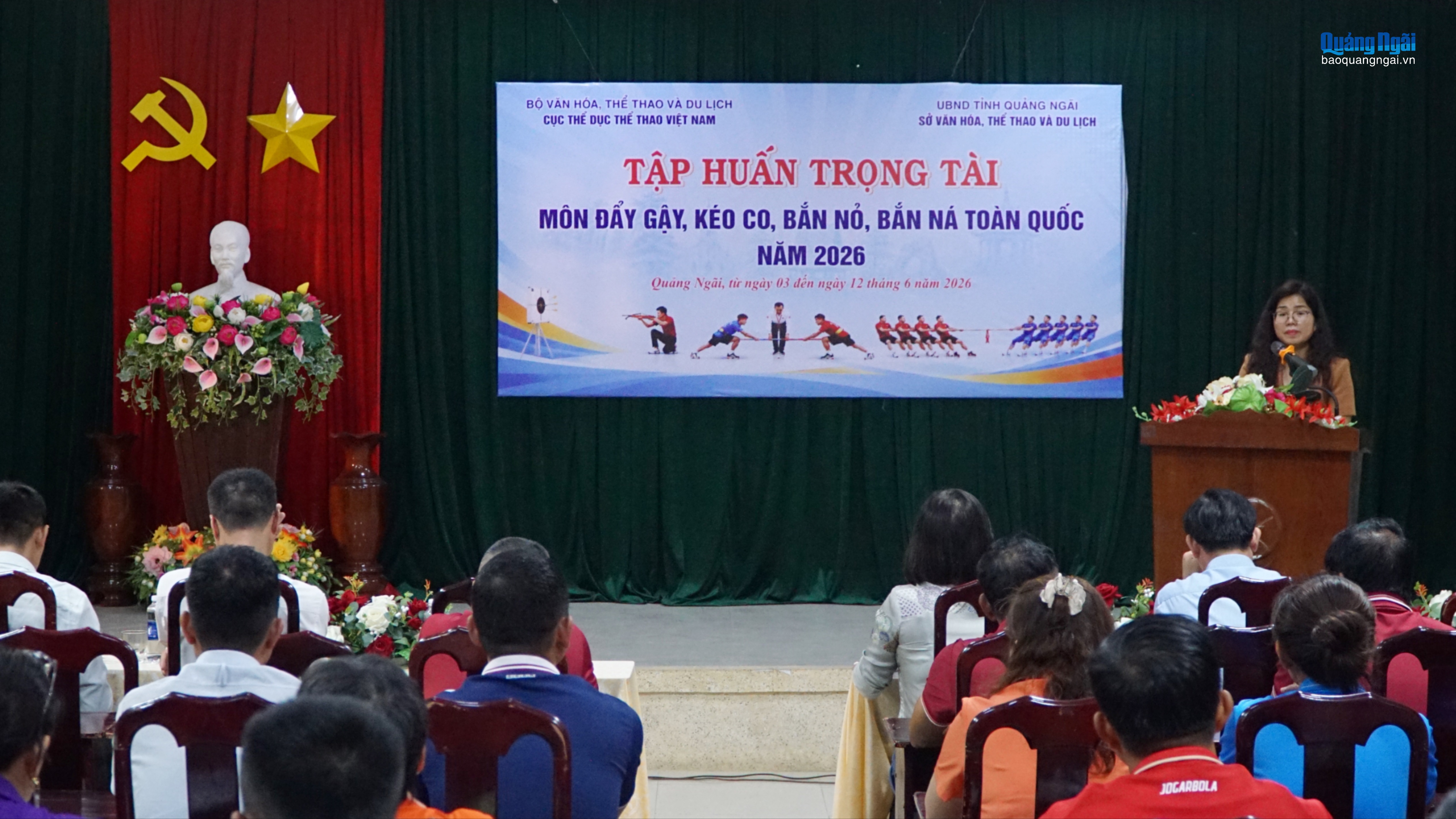 Tập huấn cho trọng tài nhiều môn thể thao
