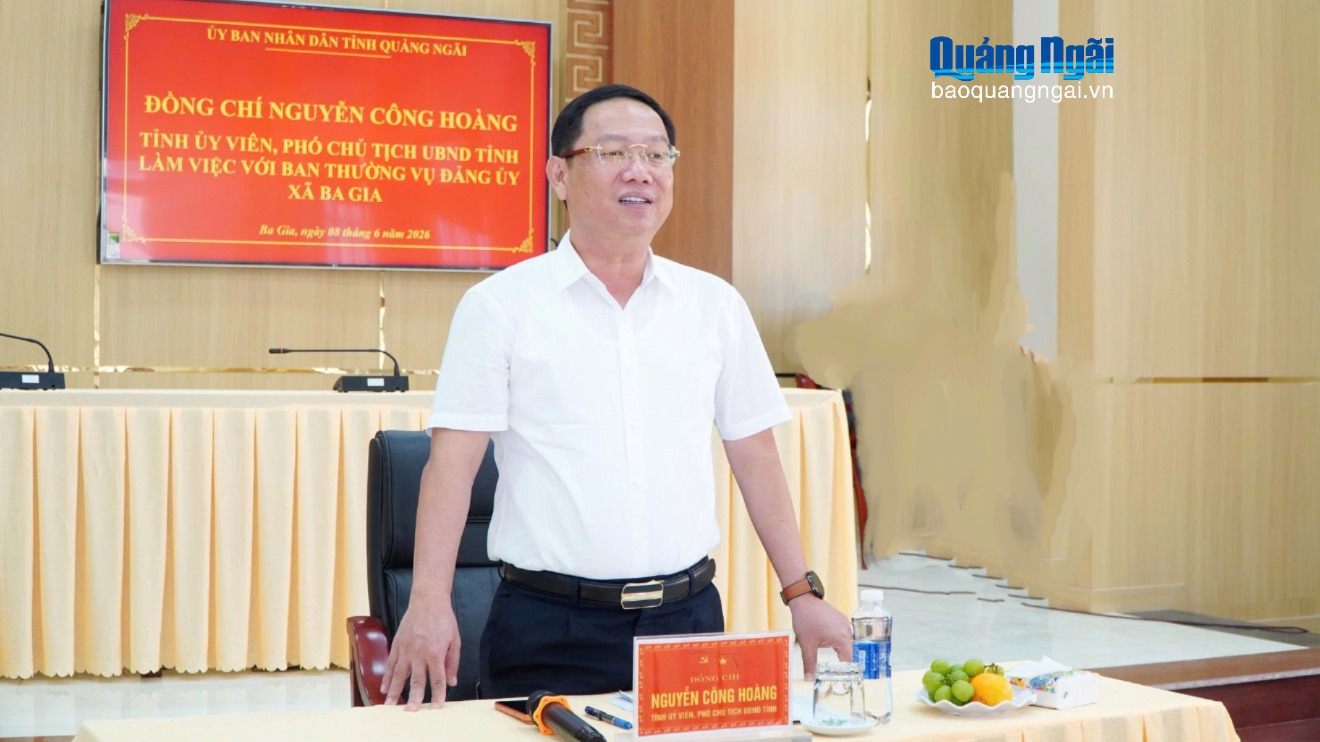 Xã Ba Gia tập trung sắp xếp thôn đúng kế hoạch