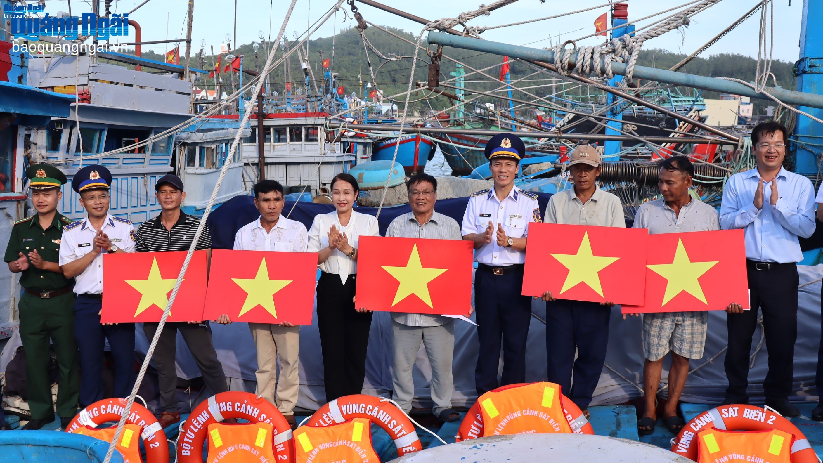 Tăng cường phối hợp chống khai thác IUU tại Sa Huỳnh