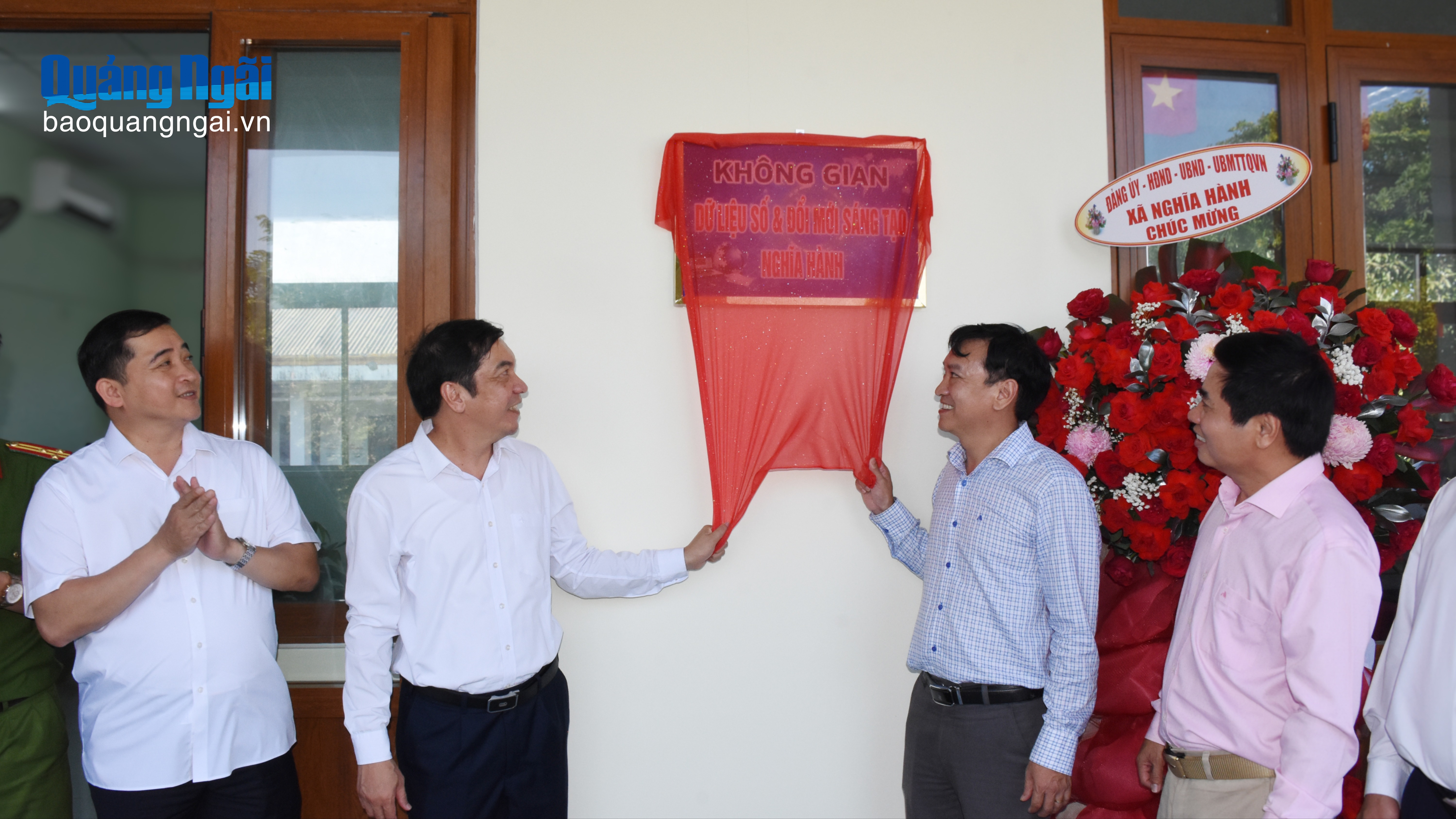 Nghĩa Hành tiên phong xây dựng không gian dữ liệu số