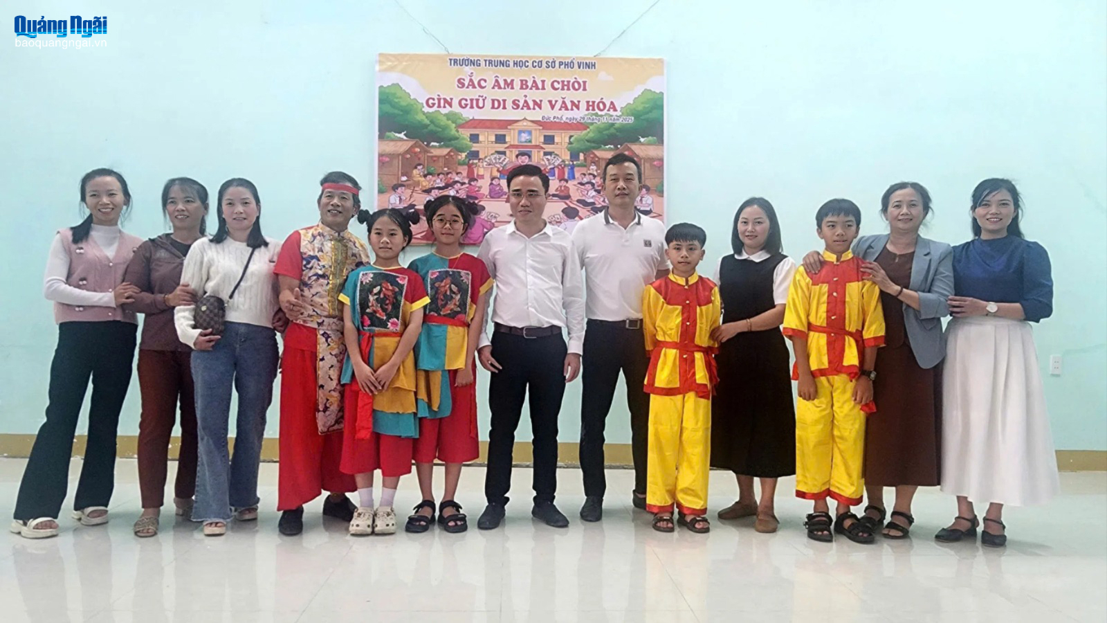 Đưa bài chòi vào trường học