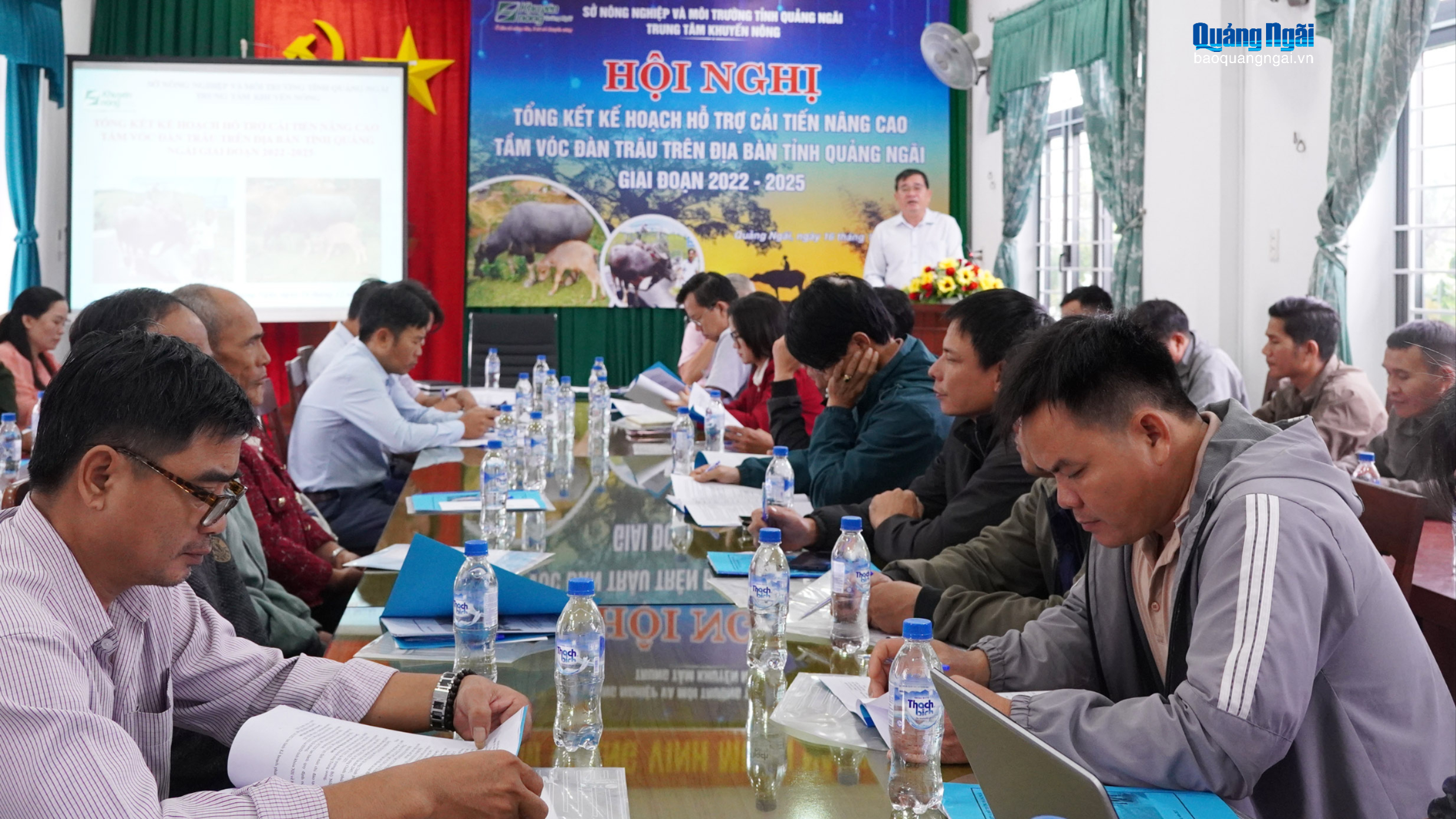 Tổng kết kế hoạch hỗ trợ cải tiến nâng cao tầm vóc đàn trâu