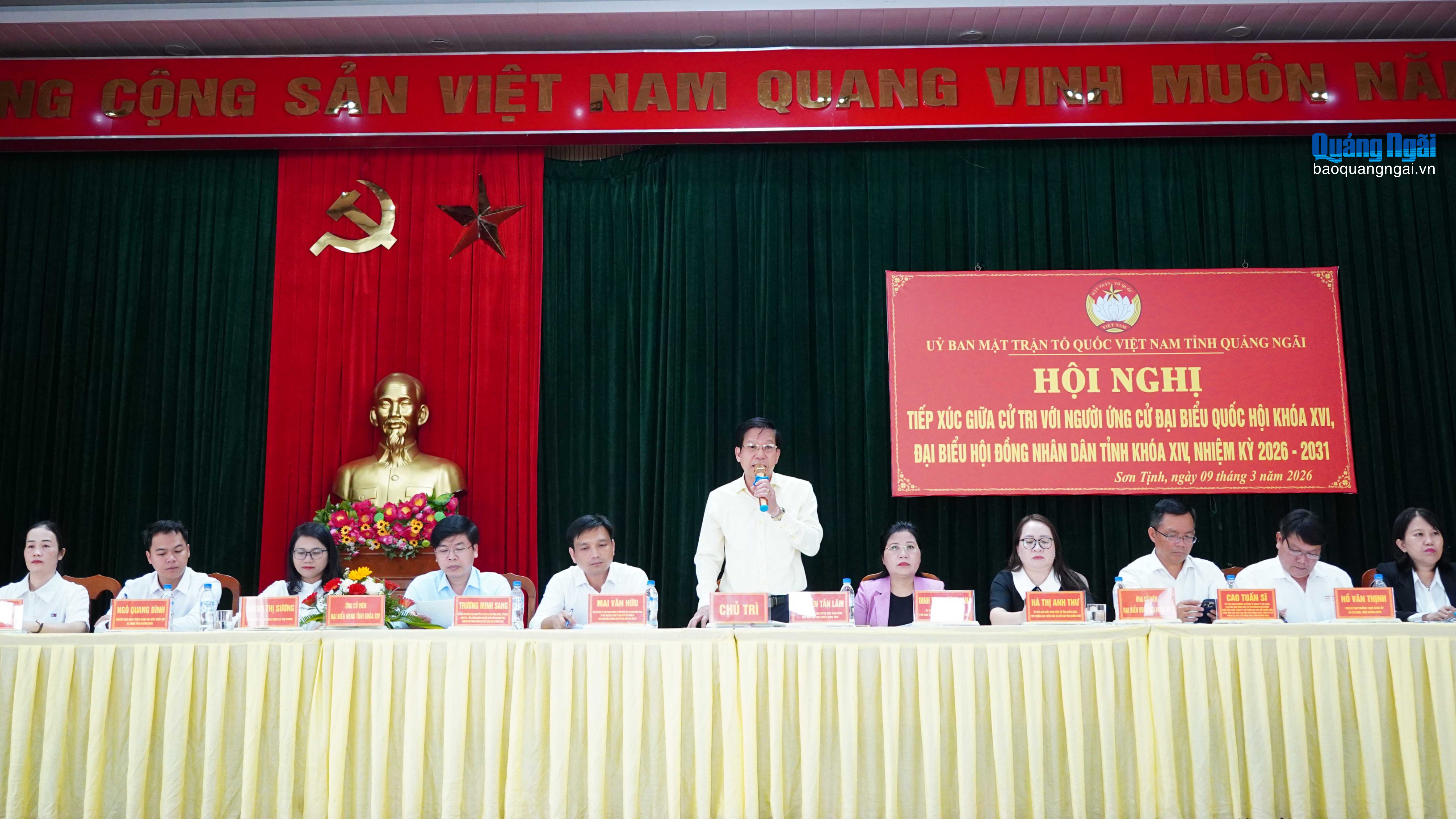 Cam kết xứng đáng là đại biểu của nhân dân