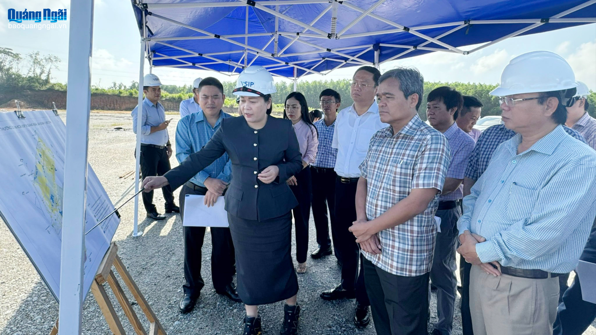 Bí thư Tỉnh ủy Hồ Văn Niên kiểm tra tiến độ các dự án quan trọng trên địa bàn tỉnh