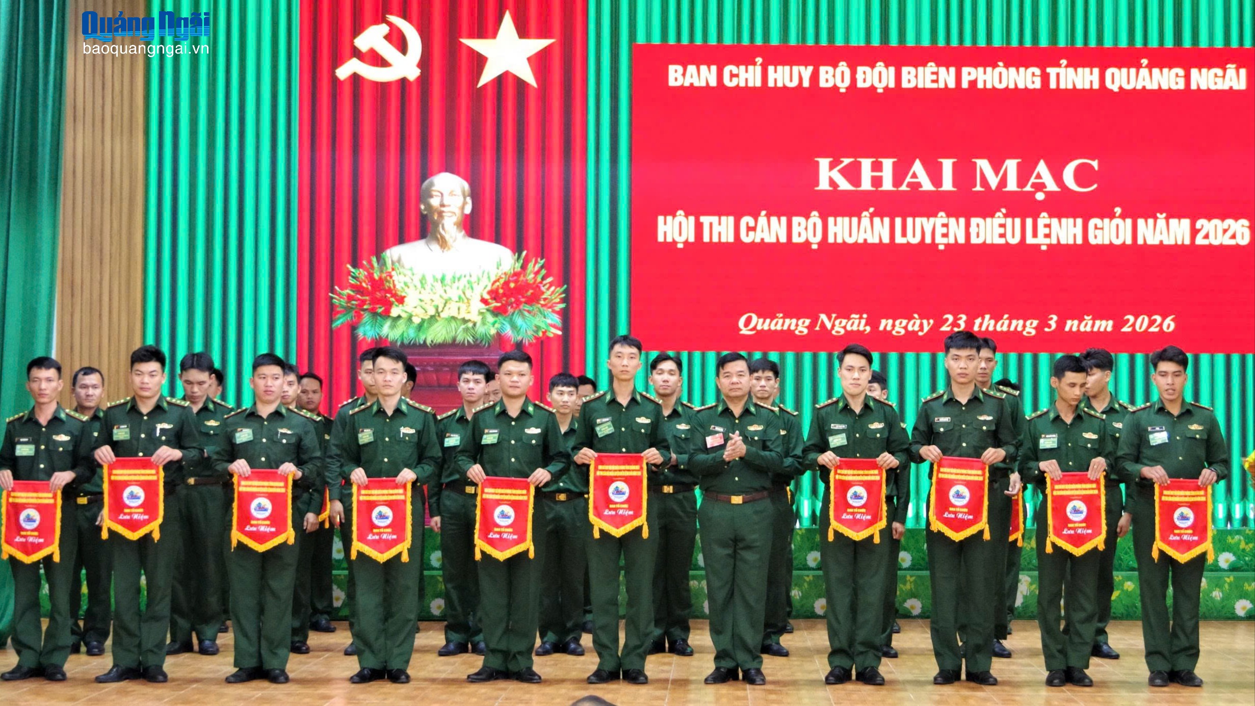 Hội thi cán bộ huấn luyện điều lệnh giỏi năm 2026