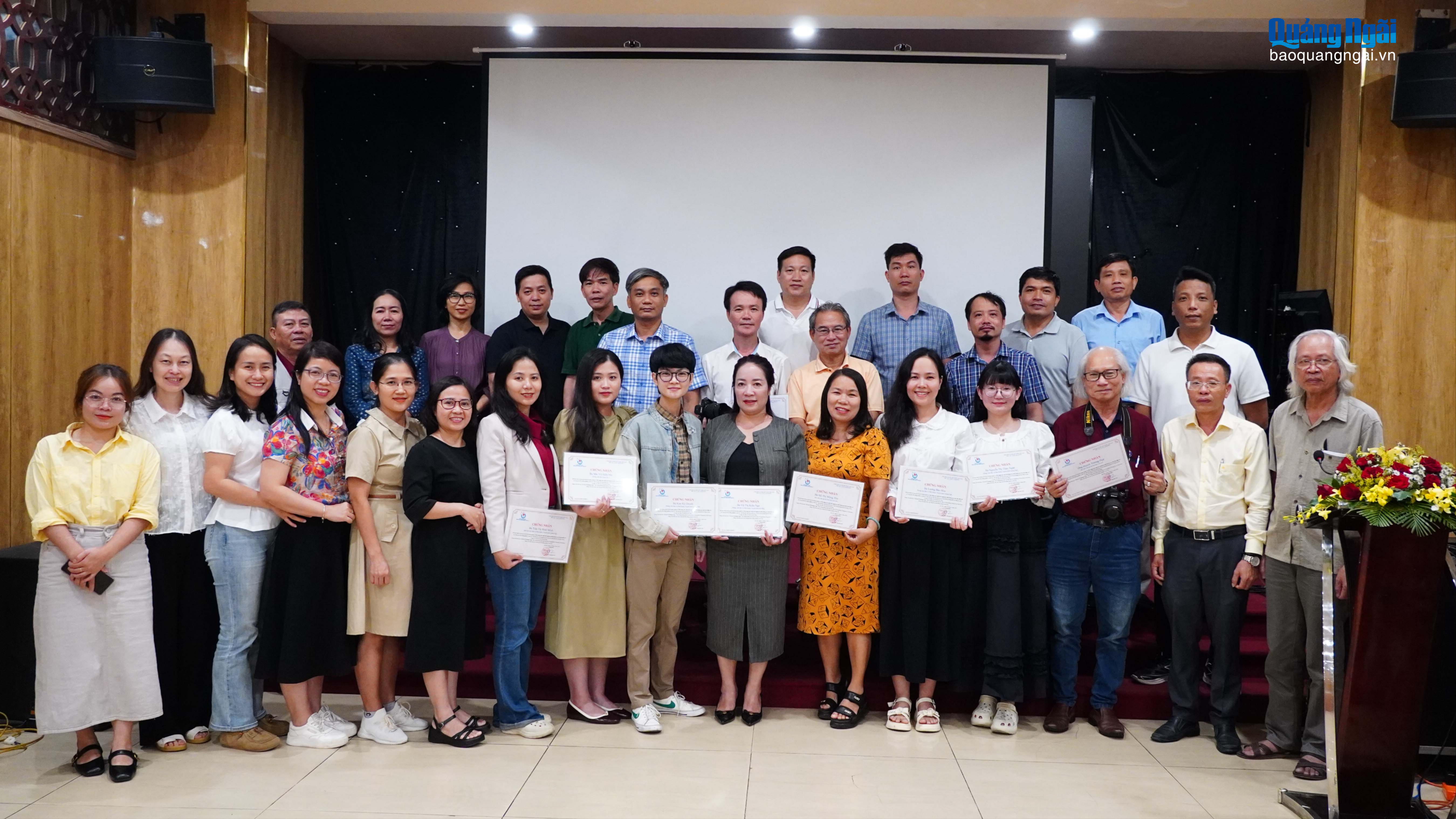 Bế mạc lớp tập huấn sản xuất tác phẩm Longform trên báo điện tử