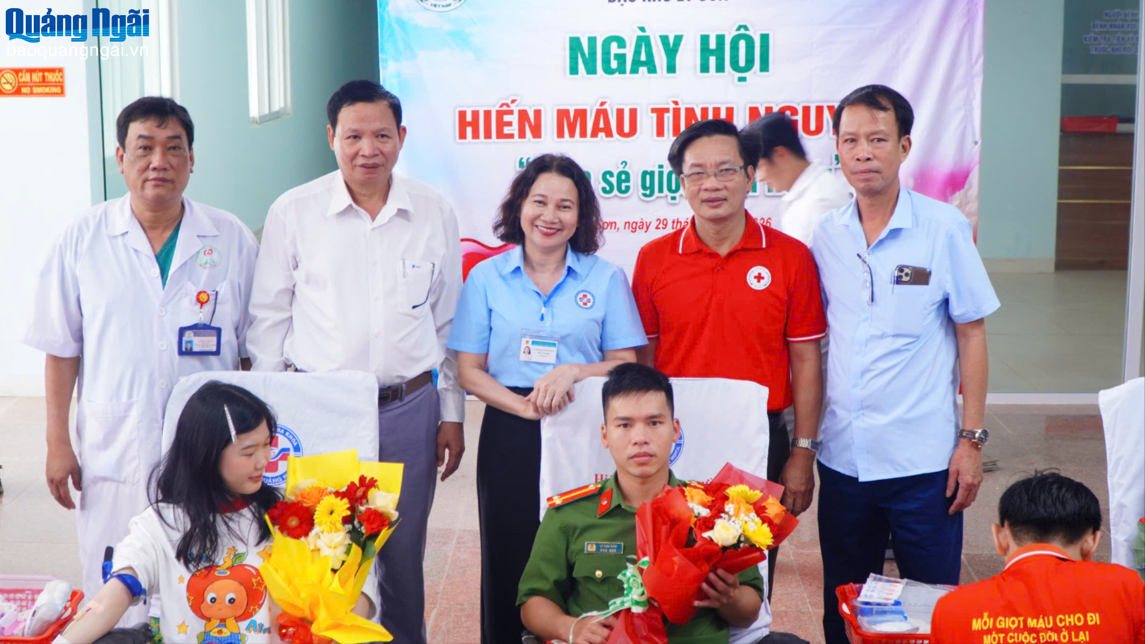 Đặc khu Lý Sơn: Tiếp nhận 167 đơn vị máu tình nguyện