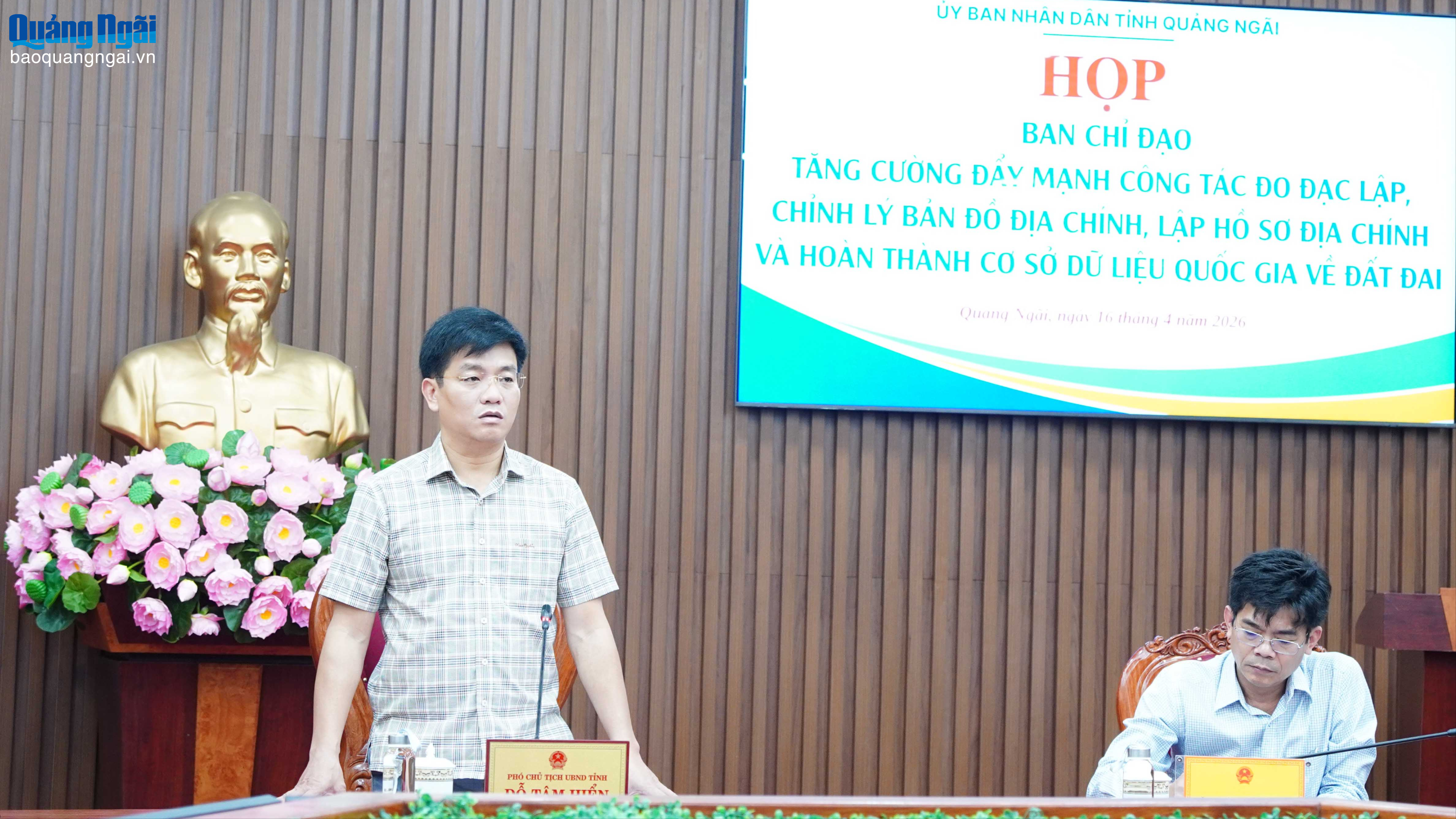 Đảm bảo chất lượng, tiến độ hoàn thành cơ sở dữ liệu đất đai