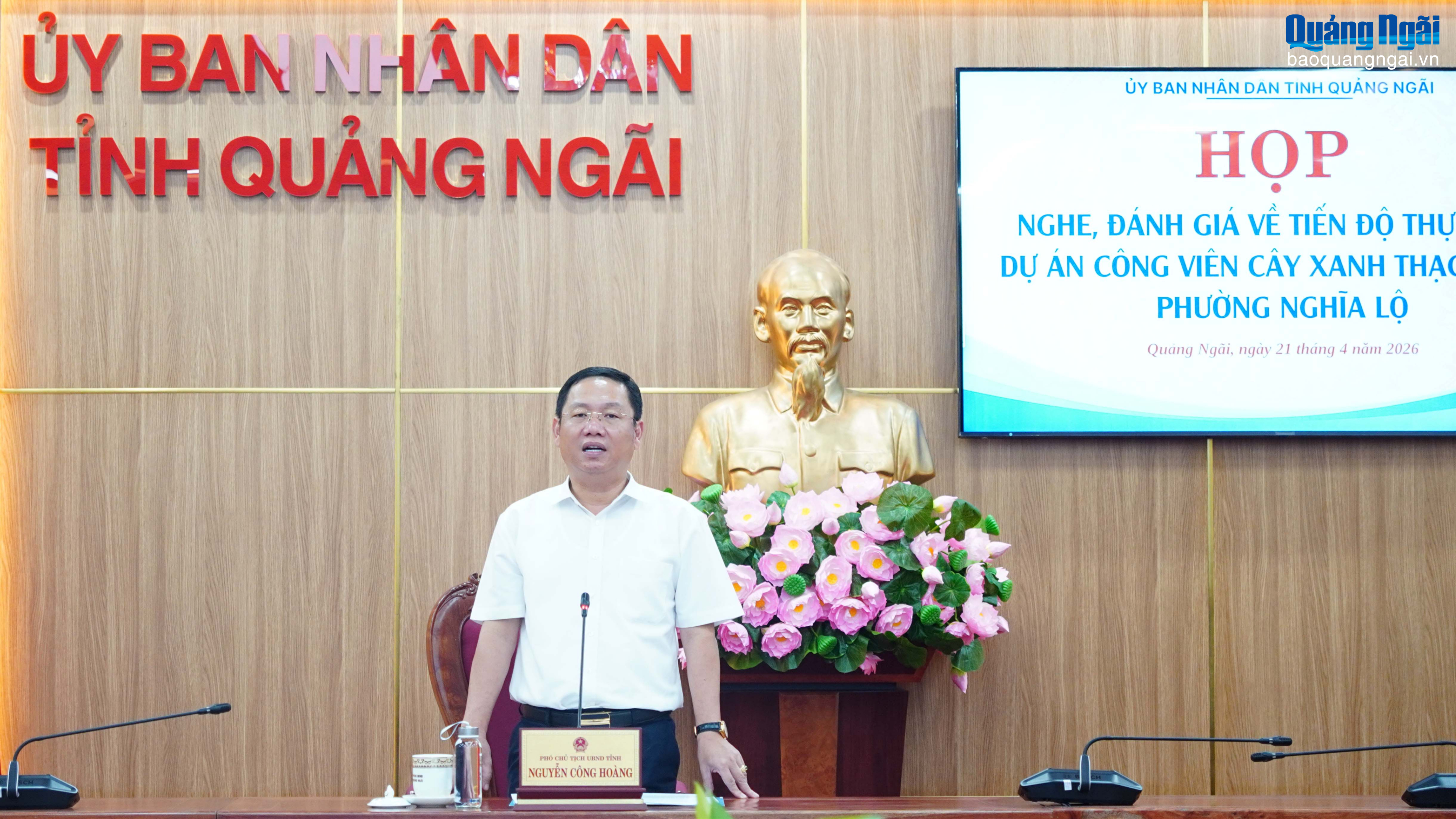 Ưu tiên nguồn lực cho dự án Công viên Thạch Bích