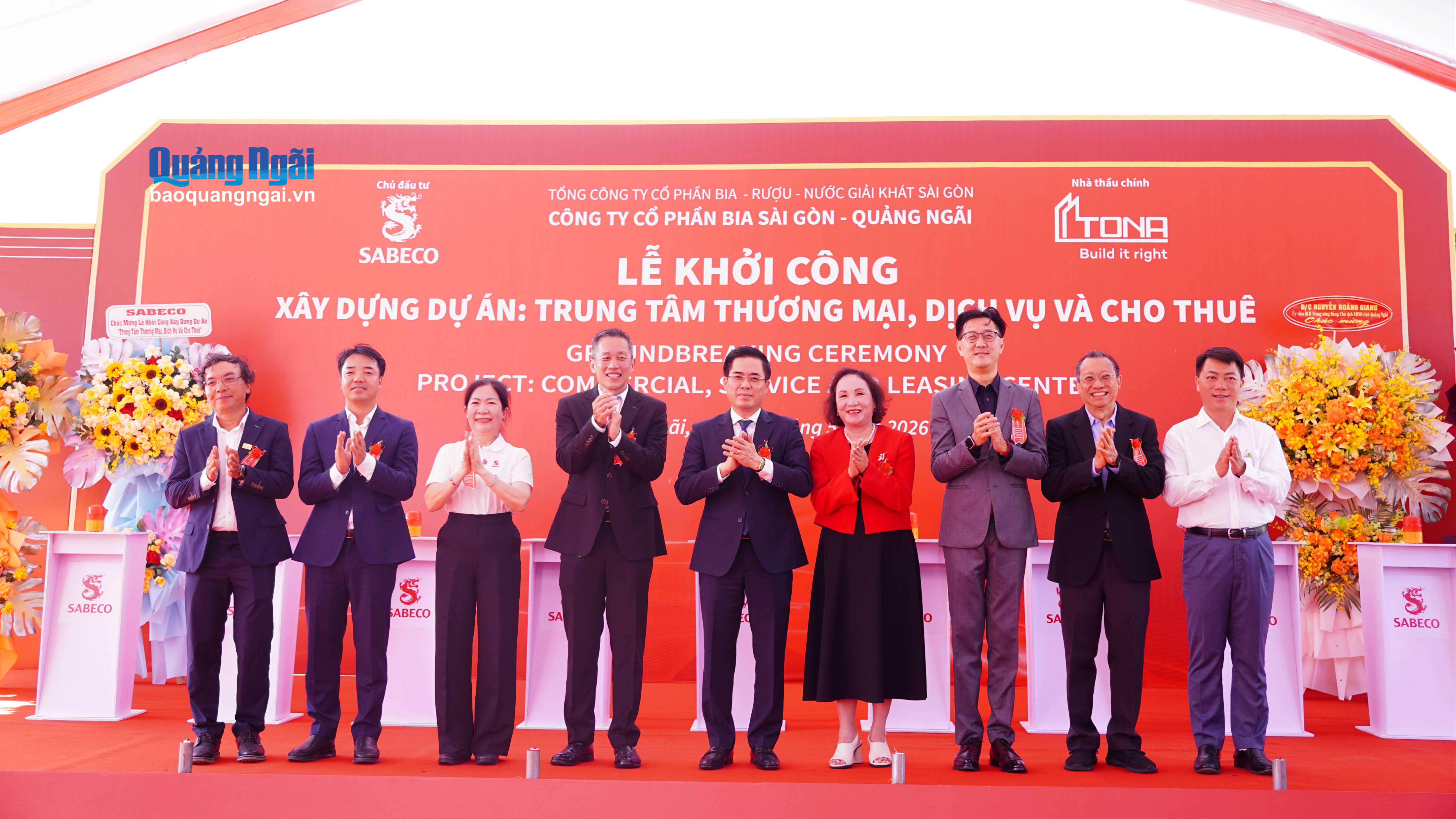 Dự án Trung tâm SABECO: Điểm nhấn hạ tầng thương mại hiện đại