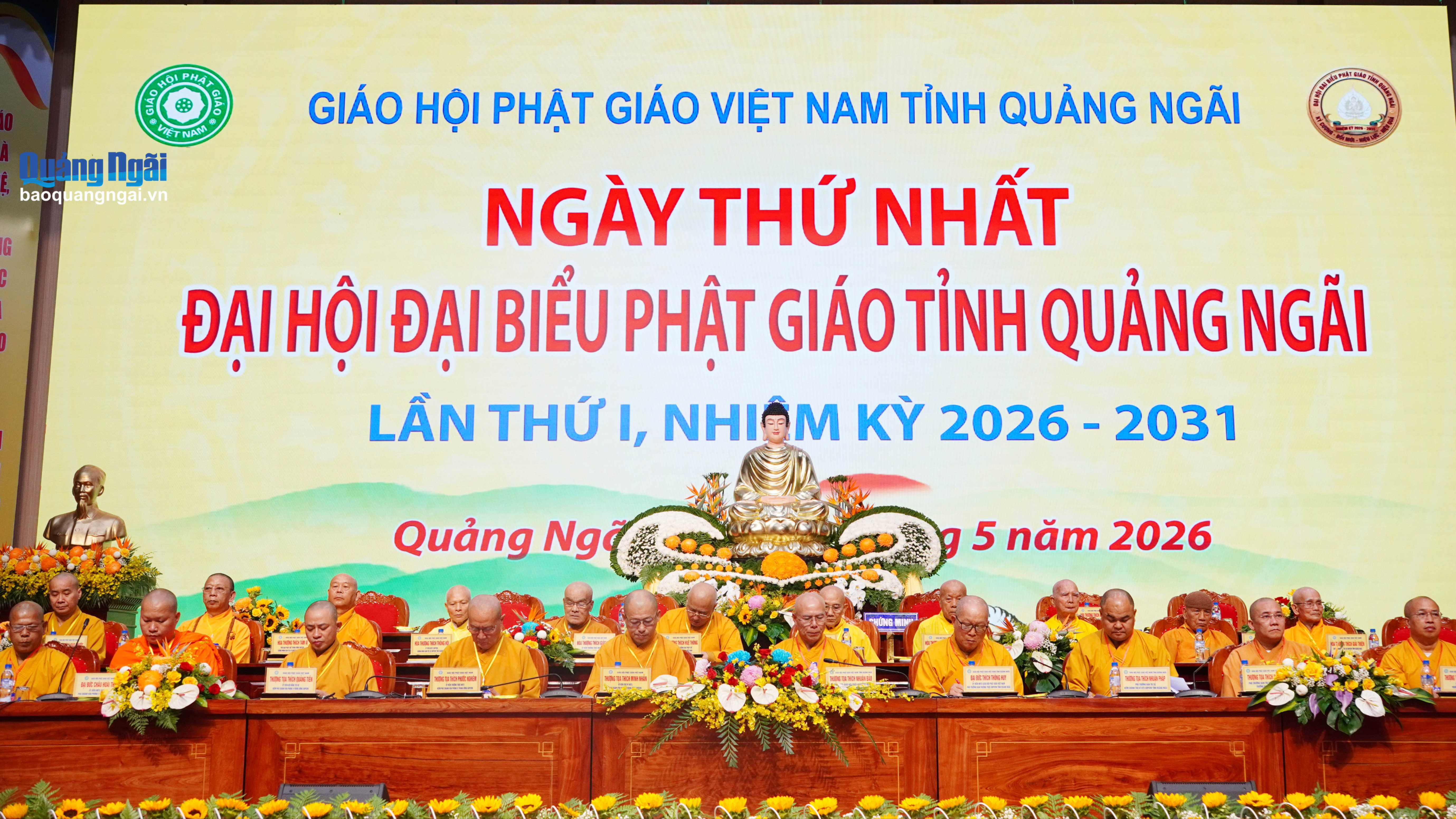 Ngày thứ nhất Đại hội đại biểu Phật giáo tỉnh lần thứ I