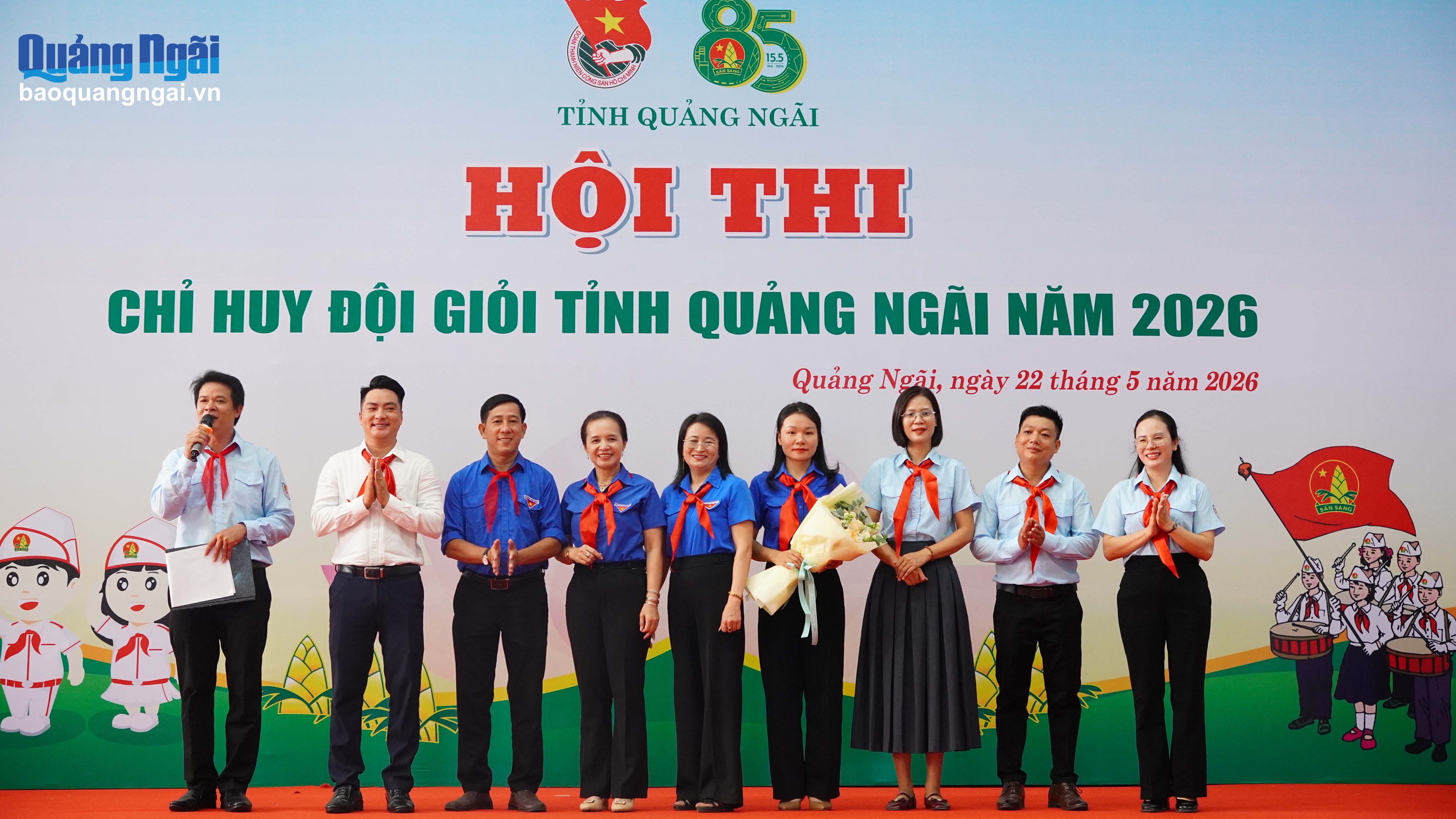 Khai mạc Hội thi Chỉ huy Đội giỏi khu vực phía đông tỉnh