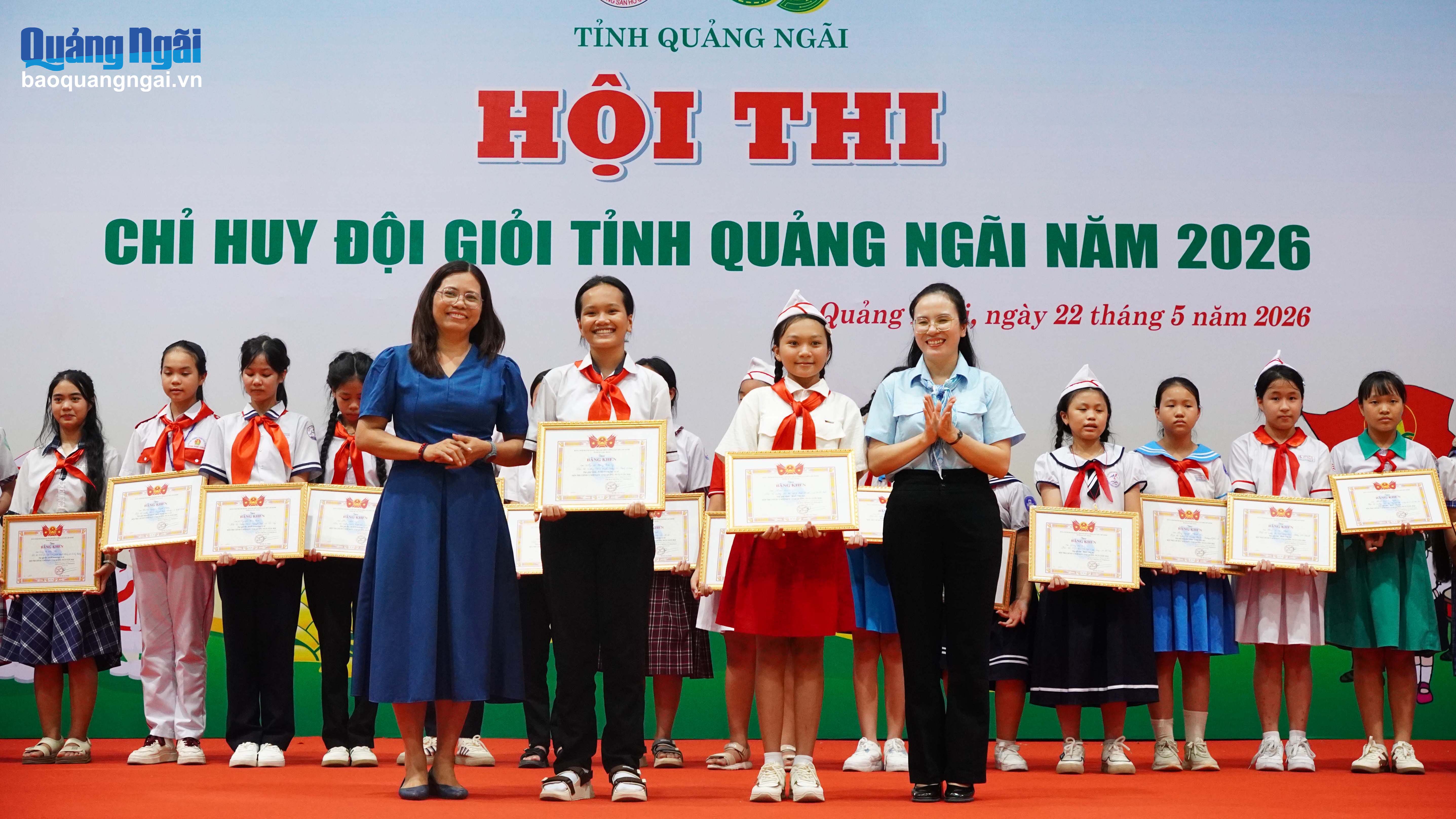 Bế mạc Hội thi Chỉ huy Đội giỏi
