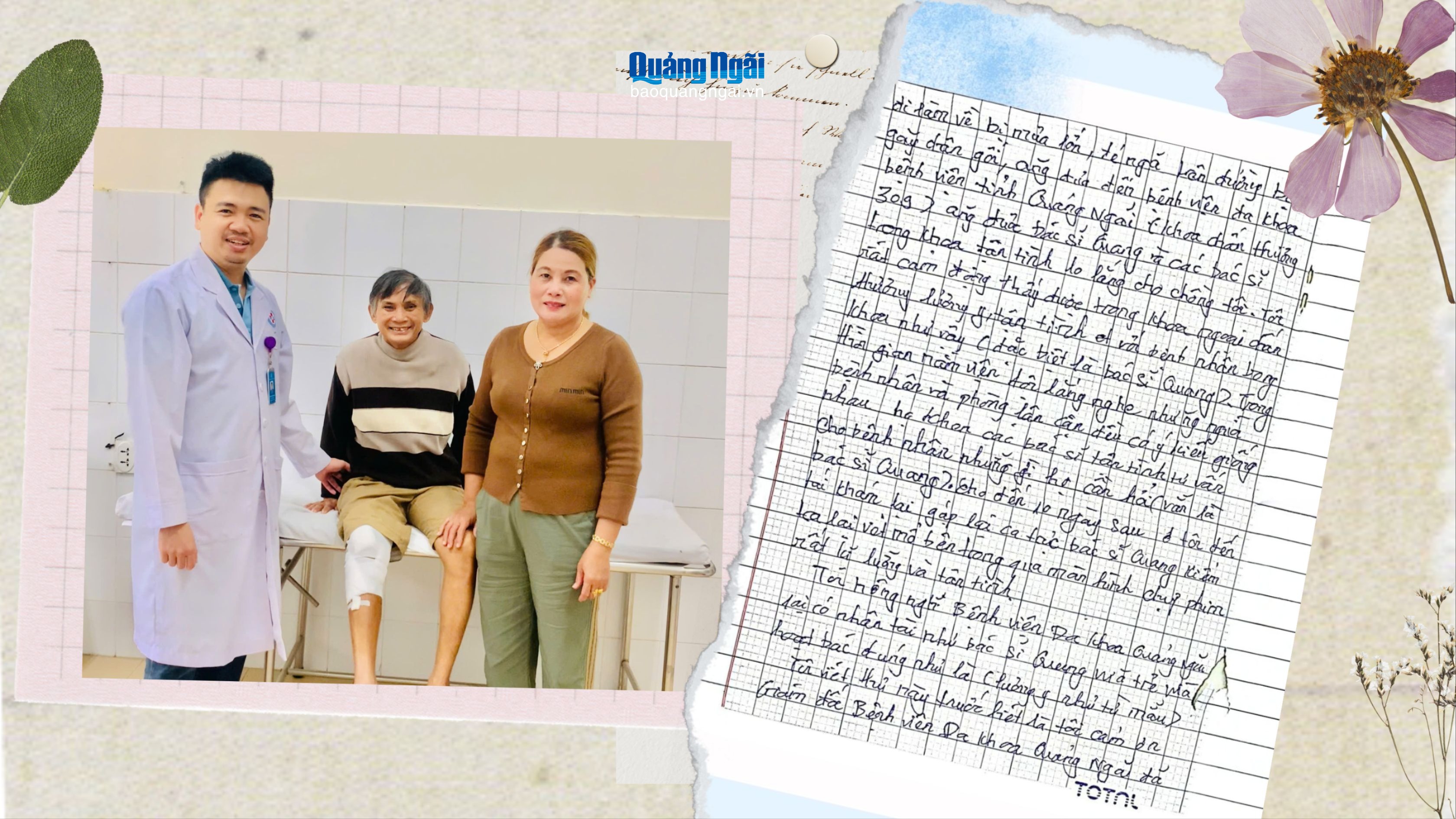 Những lá thư sưởi ấm trái tim người thầy thuốc