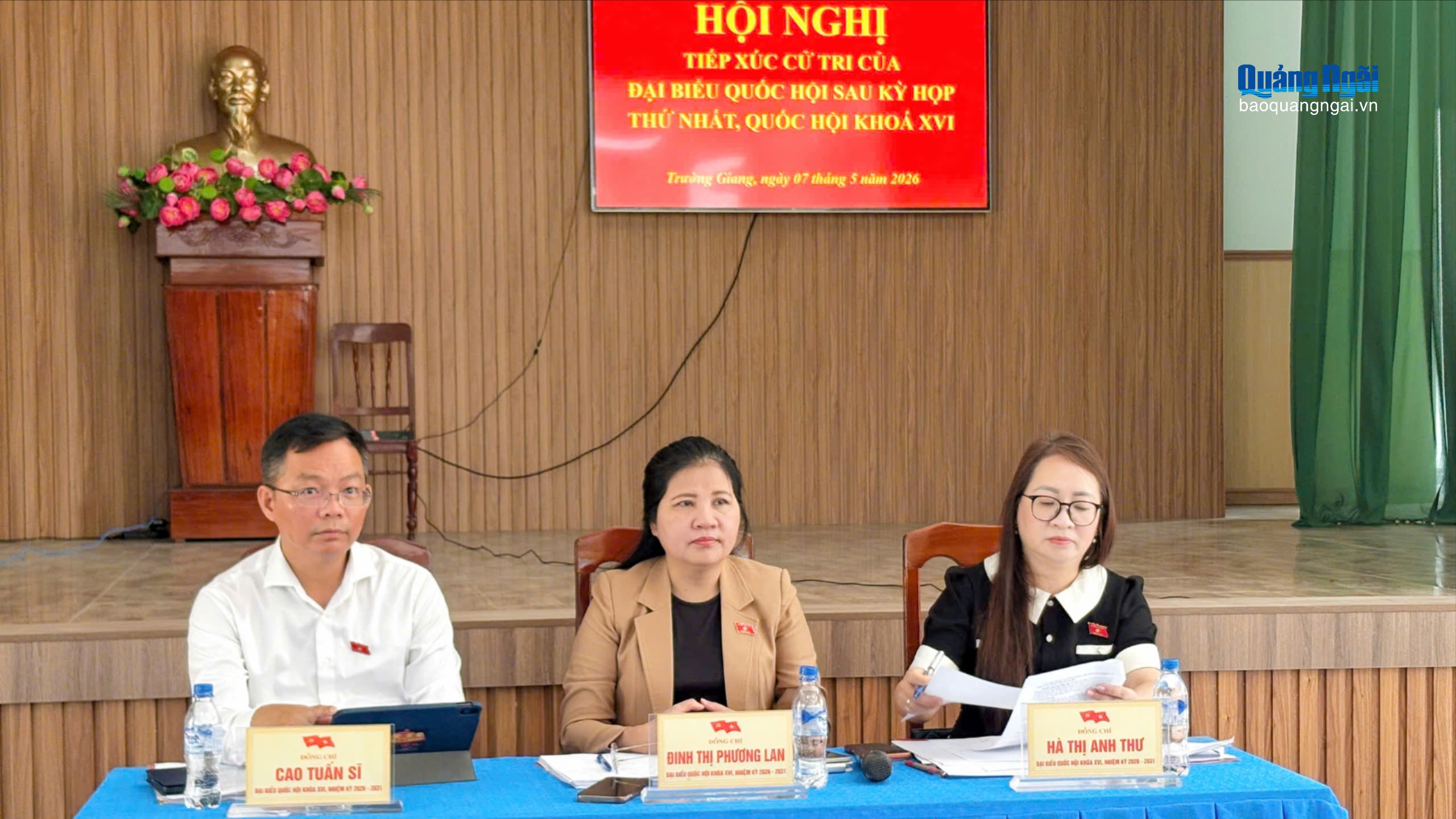 Nhiều trăn trở chuyện dân sinh được cử tri gửi tới đại biểu Quốc hội