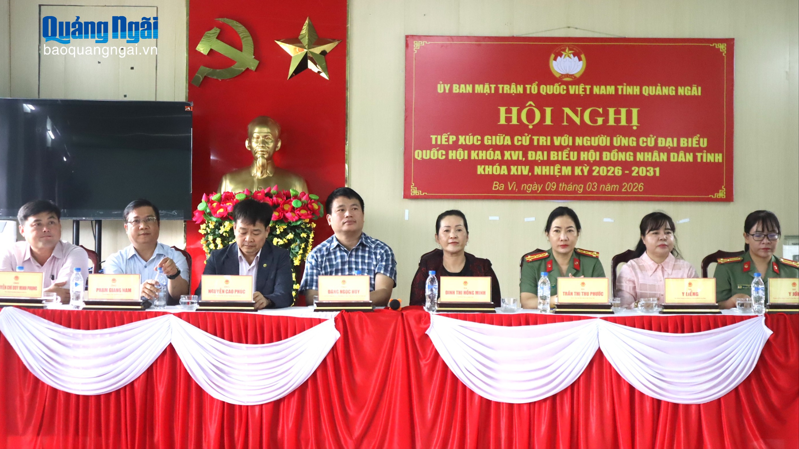 Lấy sự hài lòng của nhân dân làm thước đo trách nhiệm của người đại biểu dân cử