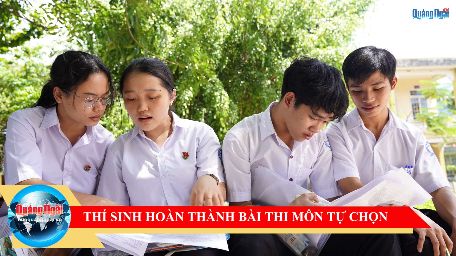 [Video]. Thí sinh hoàn thành bài thi môn tự chọn