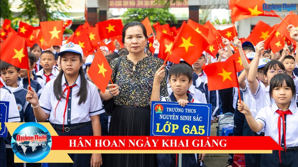 [Video]. Hân hoan đón ngày khai giảng