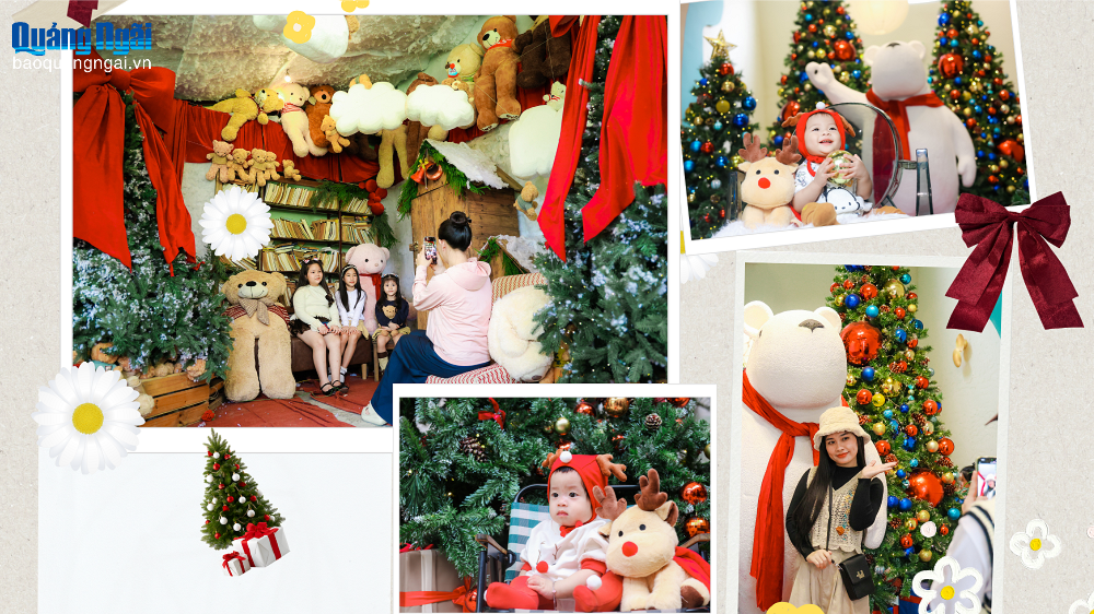 Giới trẻ háo hức check-in Giáng sinh sớm