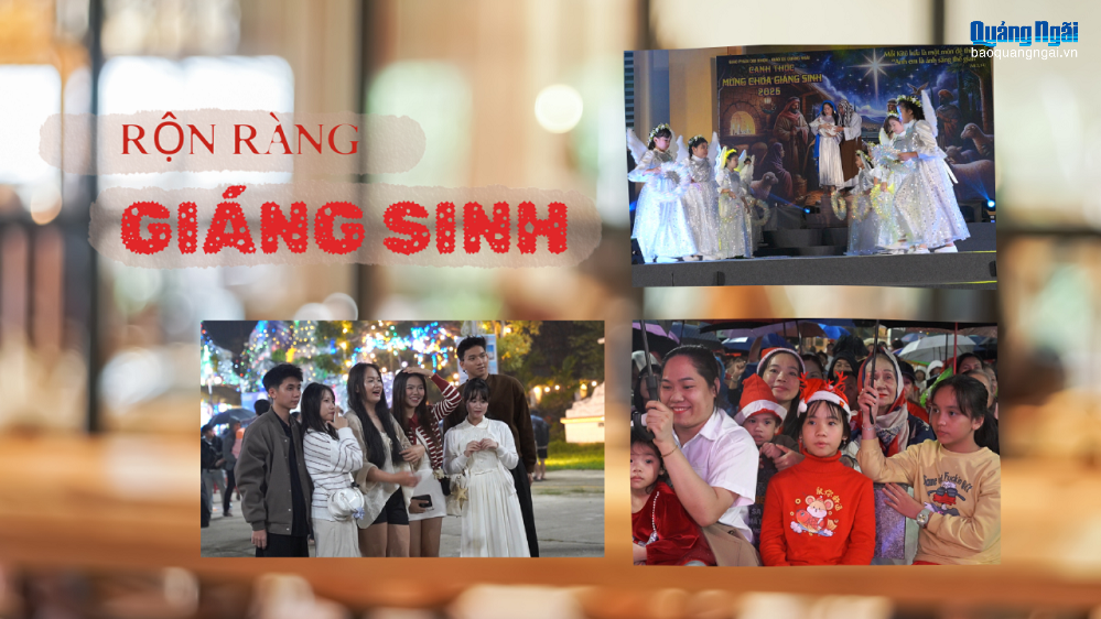 [Video]. Rộn ràng không khí đêm Giáng sinh