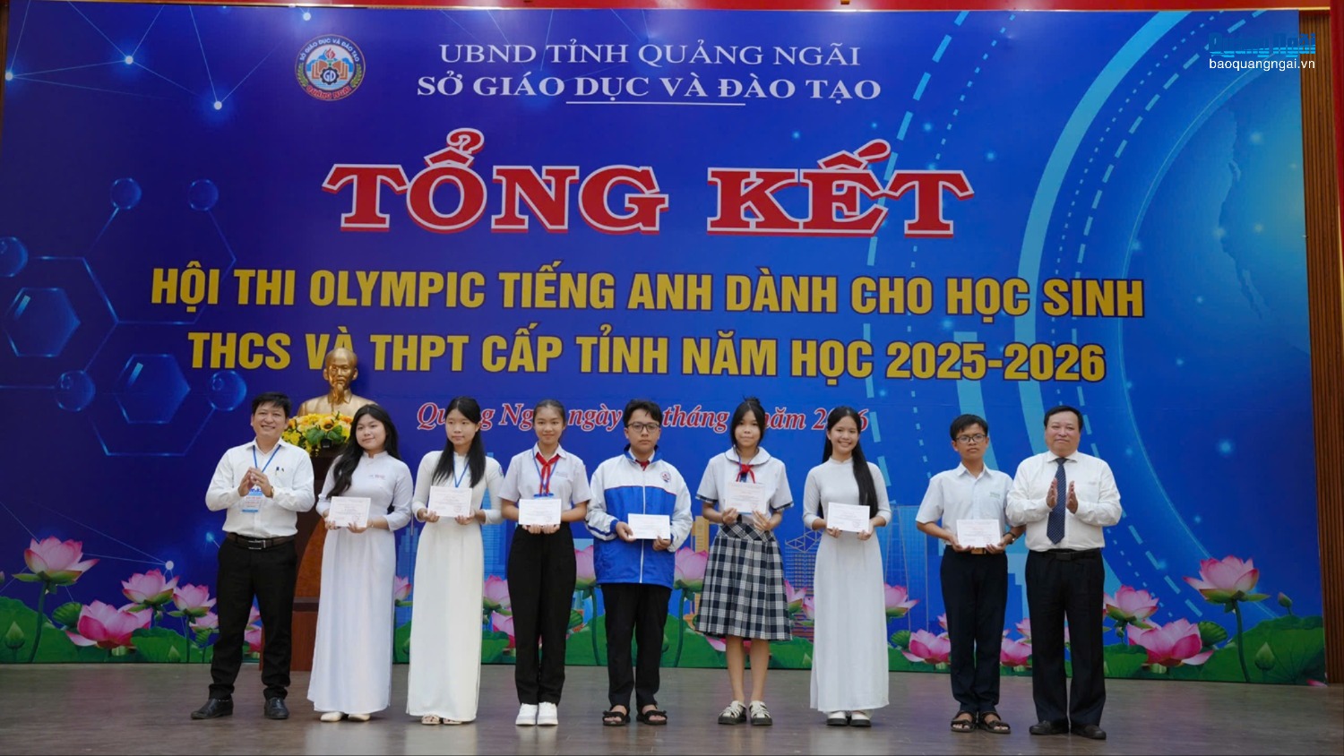Tổng kết Hội thi Olympic tiếng Anh