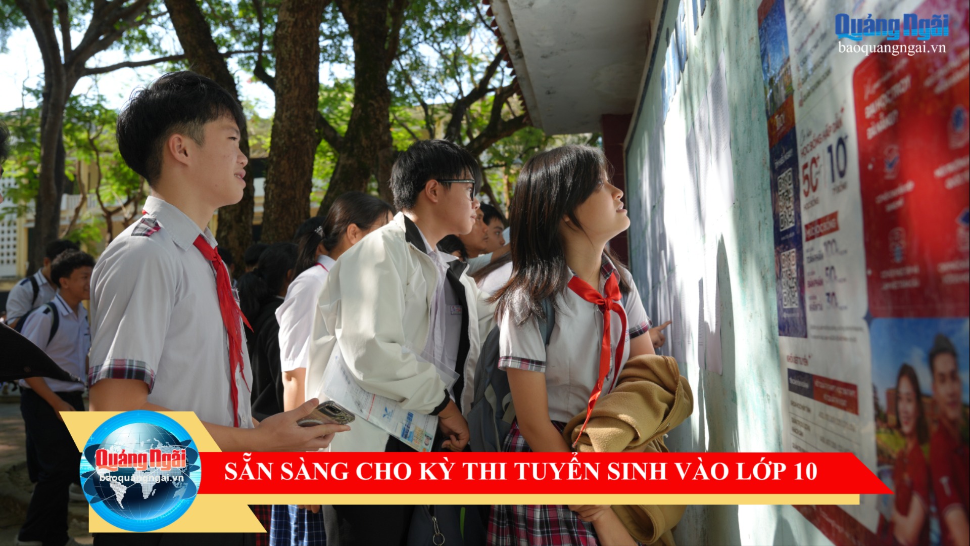 [Video]. Sẵn sàng cho Kỳ thi tuyển sinh vào lớp 10