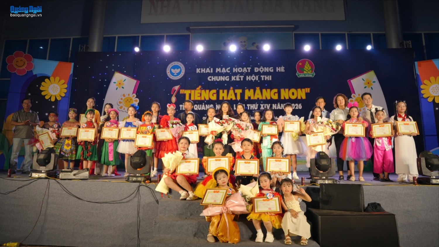 Khai mạc Khóa hè 2026 và chung kết Hội thi “Tiếng hát Măng non” tỉnh Quảng Ngãi lần thứ XIV